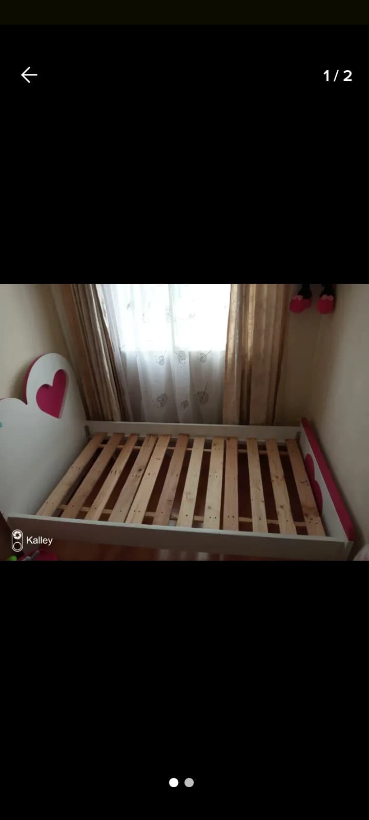 imagen de producto Cama sencilla para niña sin colchón 