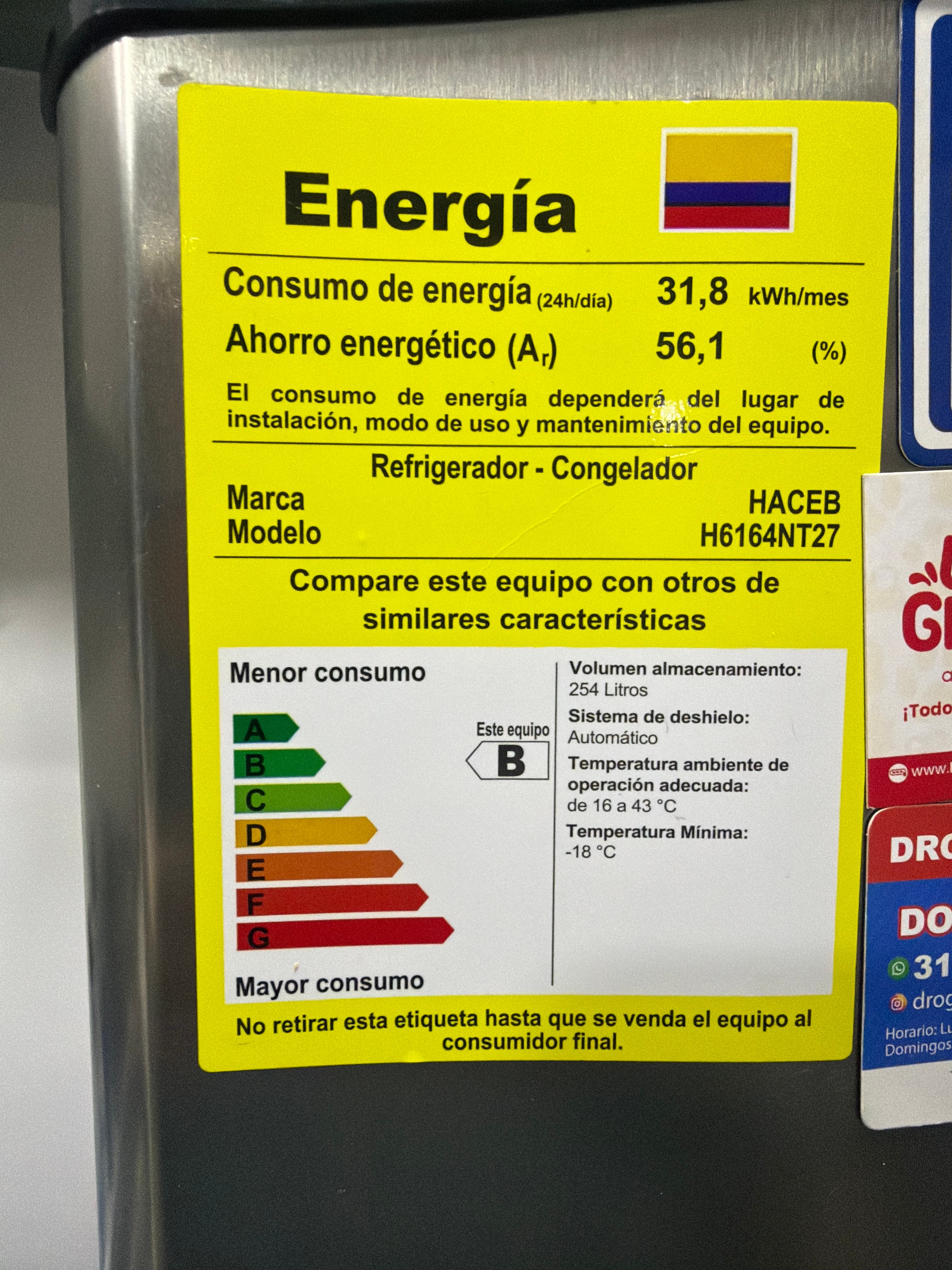 imagen de producto Nevera Haceb