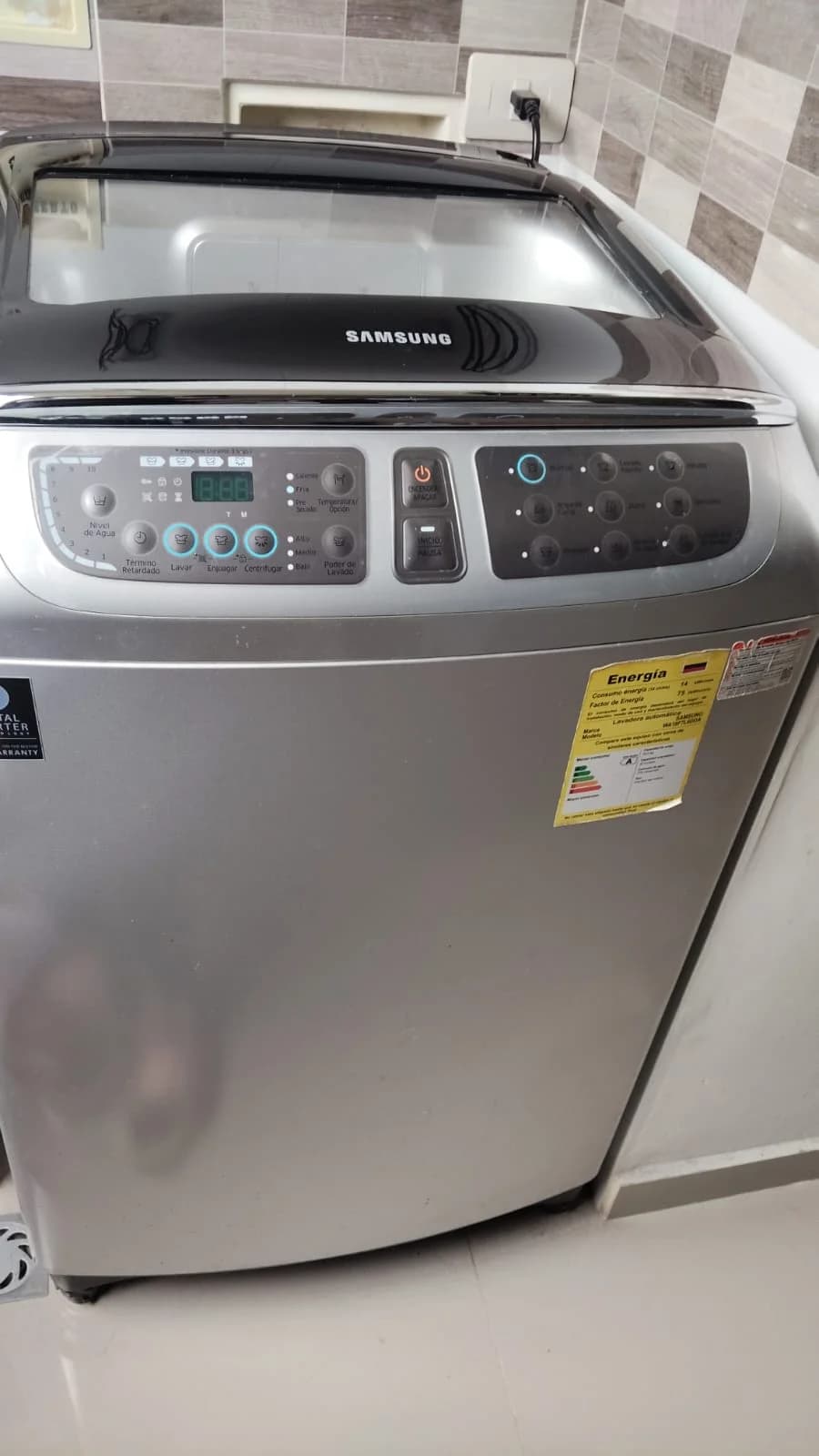 imagen de producto lavadora samsung