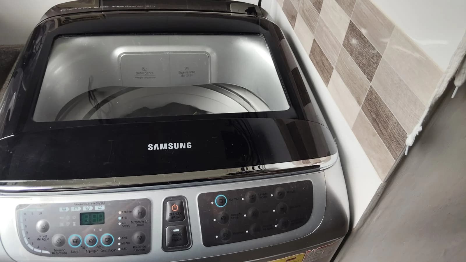 imagen de producto lavadora samsung