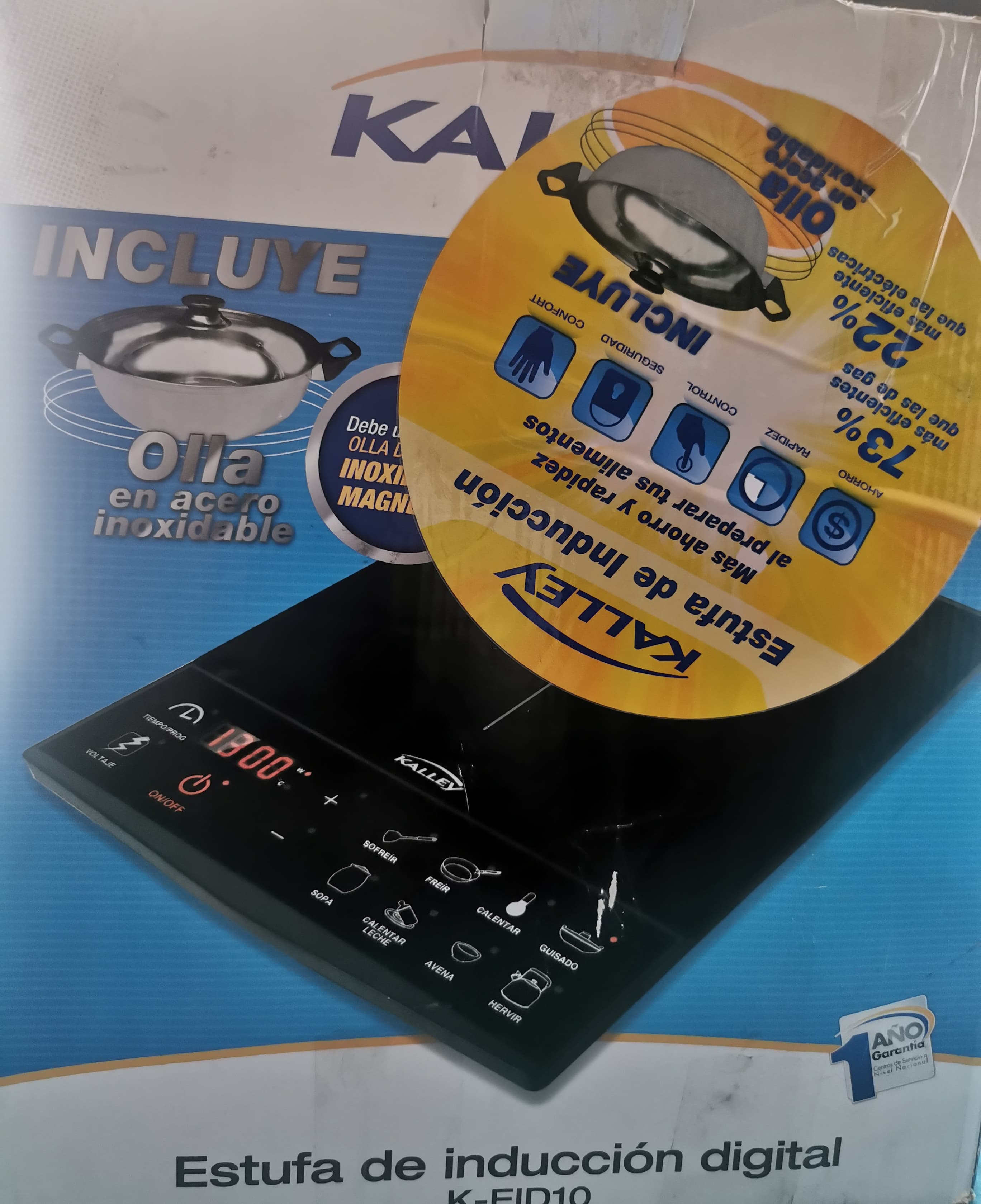 imagen de producto Estufa de i9 digital K-EID10 kalley 