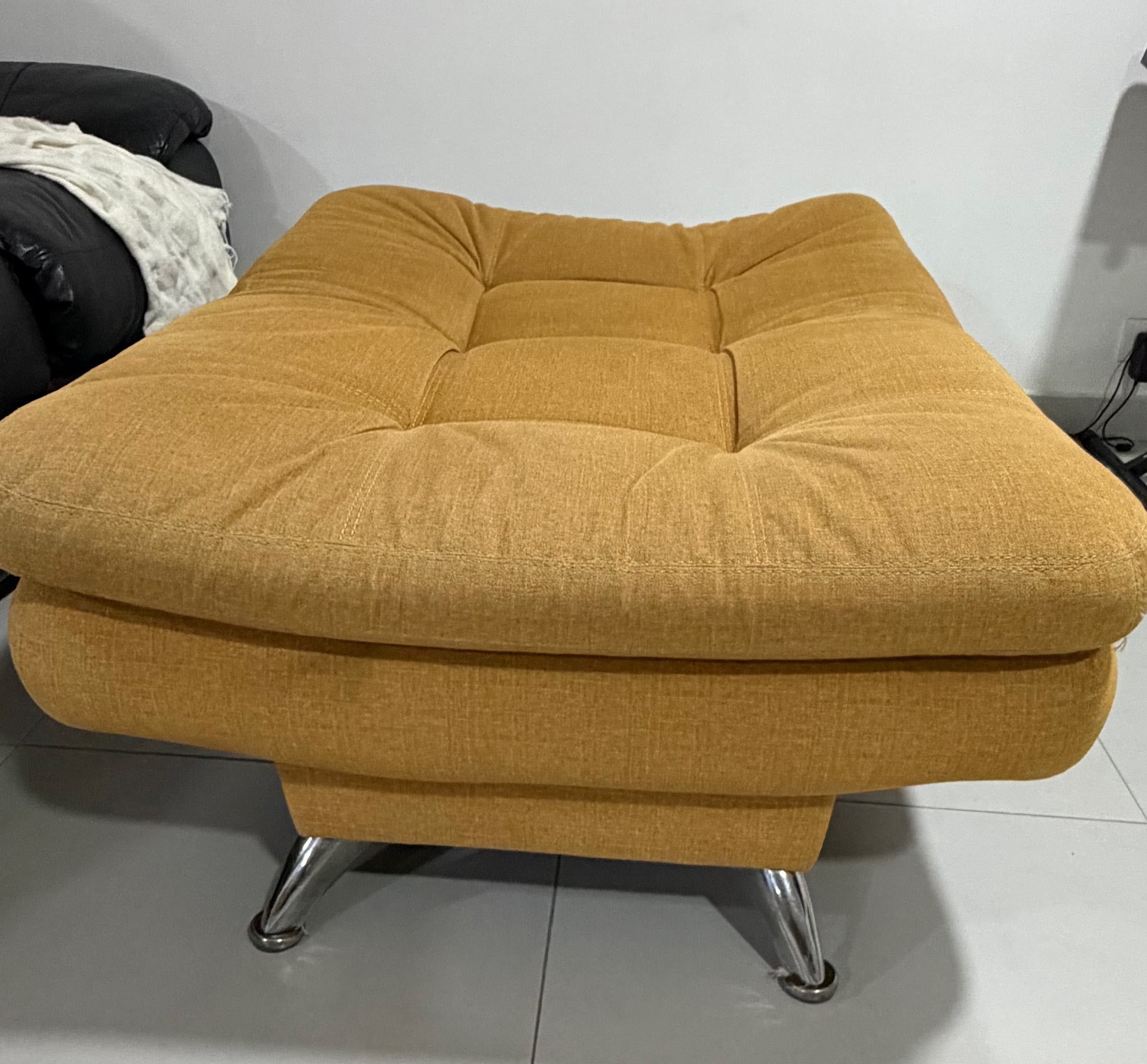 imagen de producto Sofá 1 puesto reclinable - Mostaza