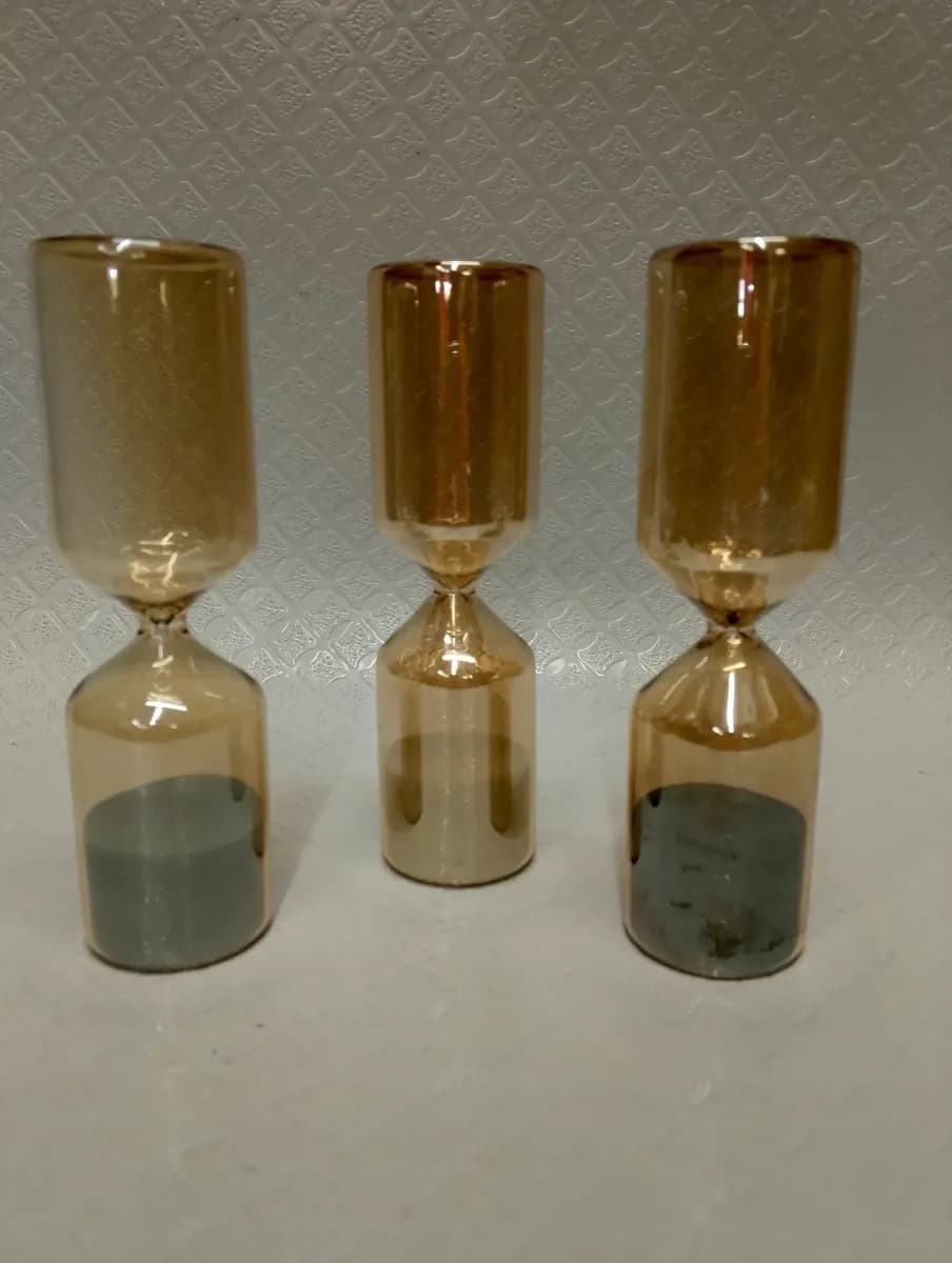 imagen de producto Reloj De Arena Mesa Cristal Cilindrico