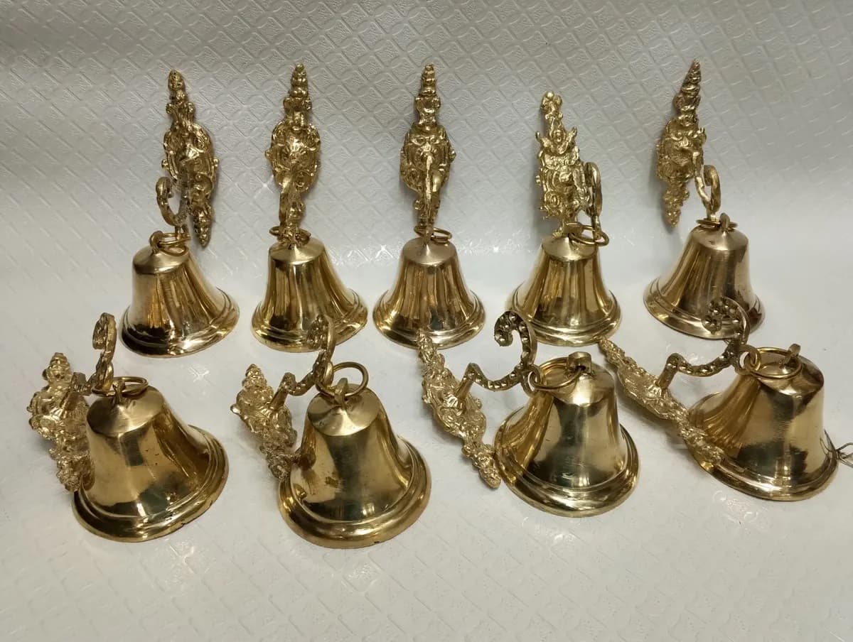 imagen de producto Campana De Pared O Techo Antigua Bronce 
