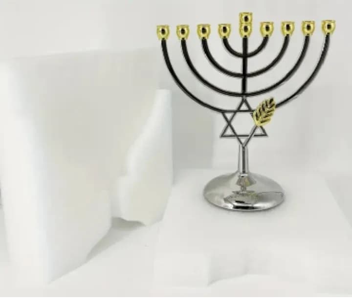 imagen de producto Candelabro Januca Antimonio Cromo 