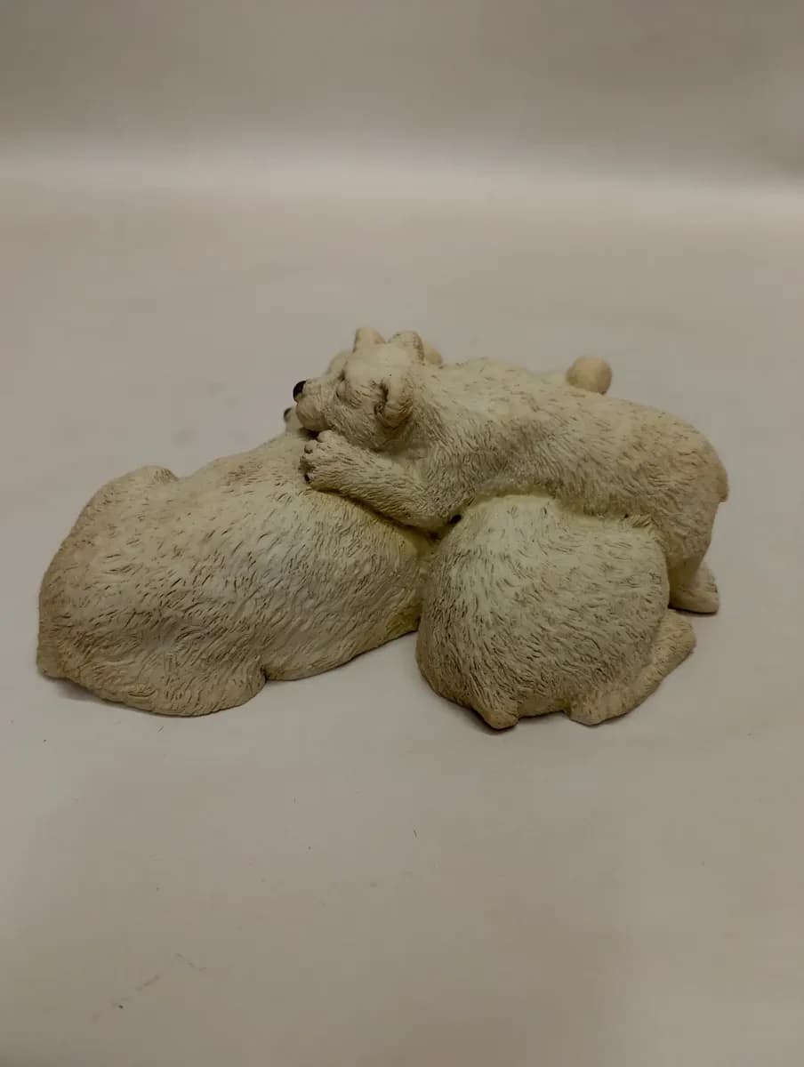imagen de producto Figura Osos Polares Cocacola En Marmolina 