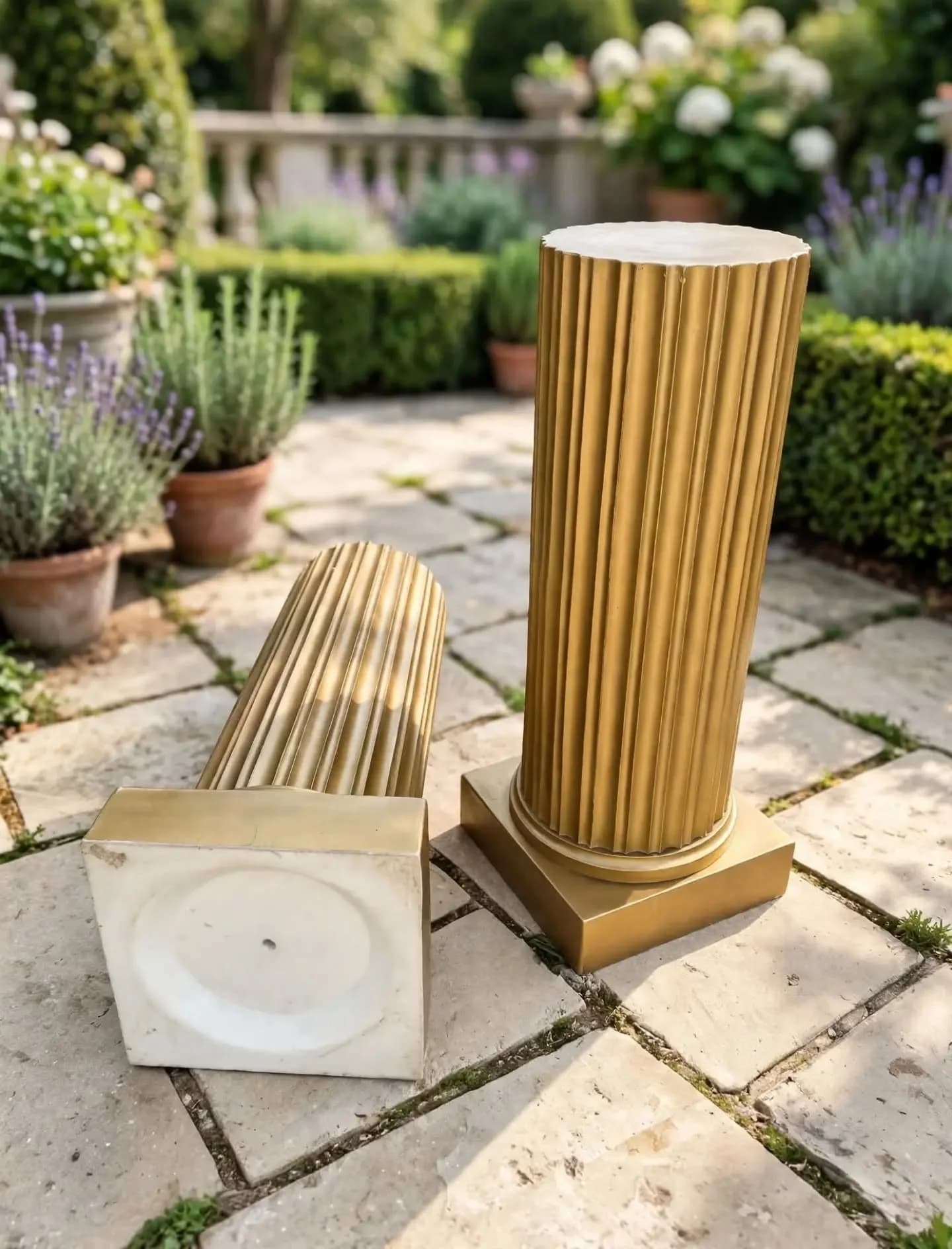 imagen de producto COLUMNA PEDESTAL ITALY BAQUELITA Y LAMINILLA 