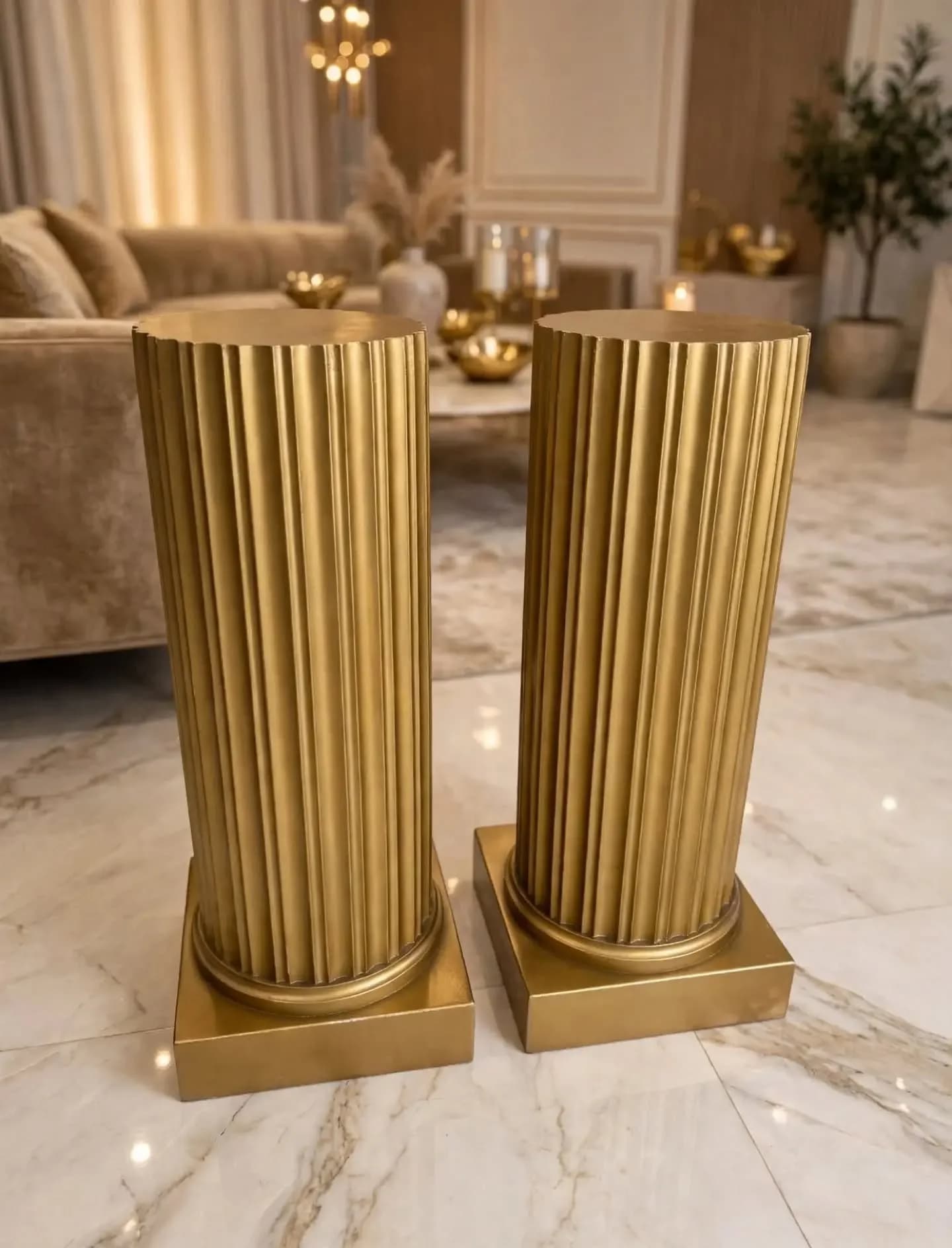 imagen de producto COLUMNA PEDESTAL ITALY BAQUELITA Y LAMINILLA 