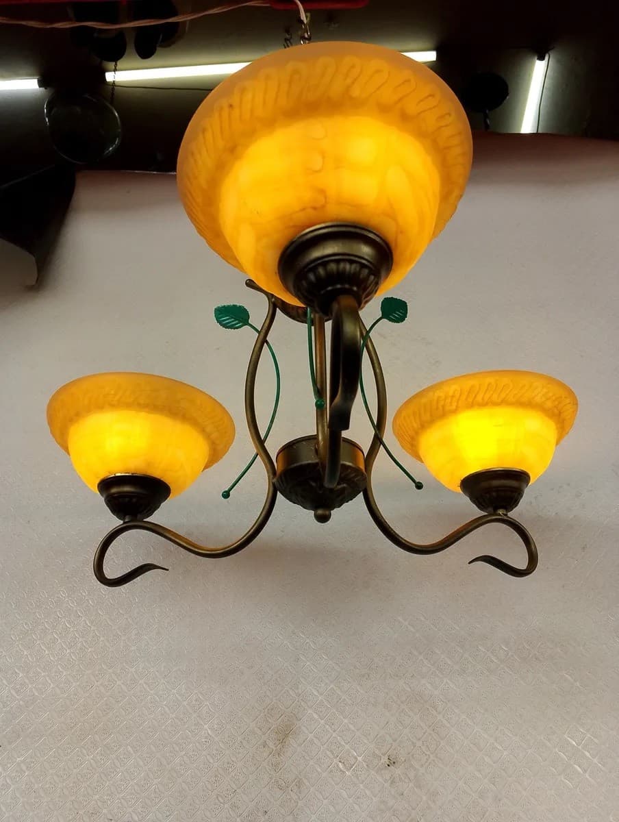imagen de producto Lampara Techo Antigua Deco Antimonio 