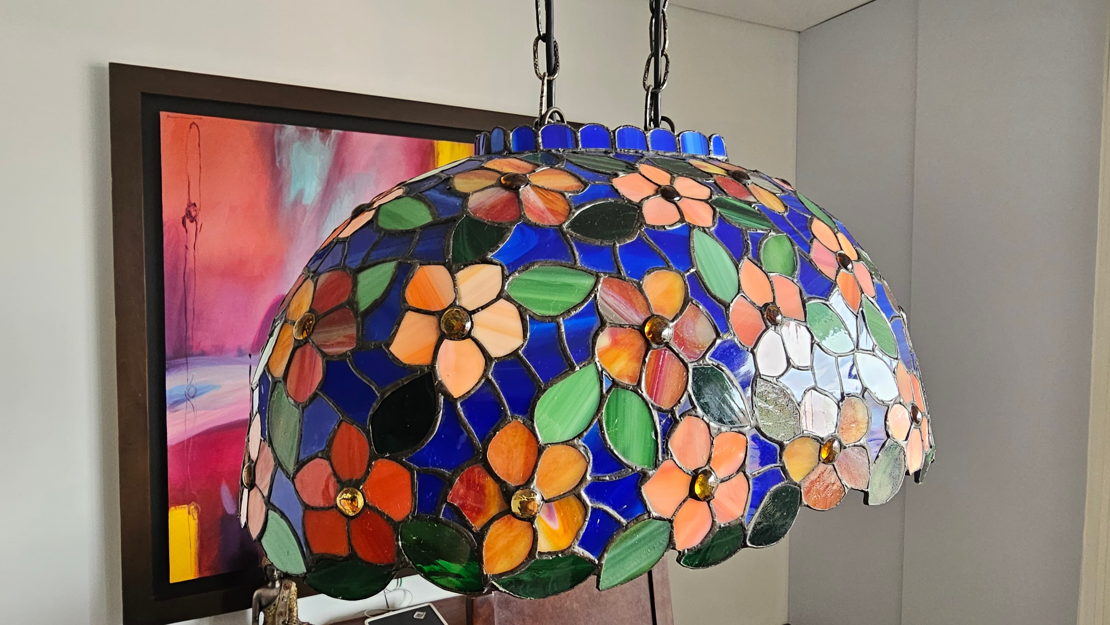 imagen de producto Lámpara Vitral hecha a Mano
