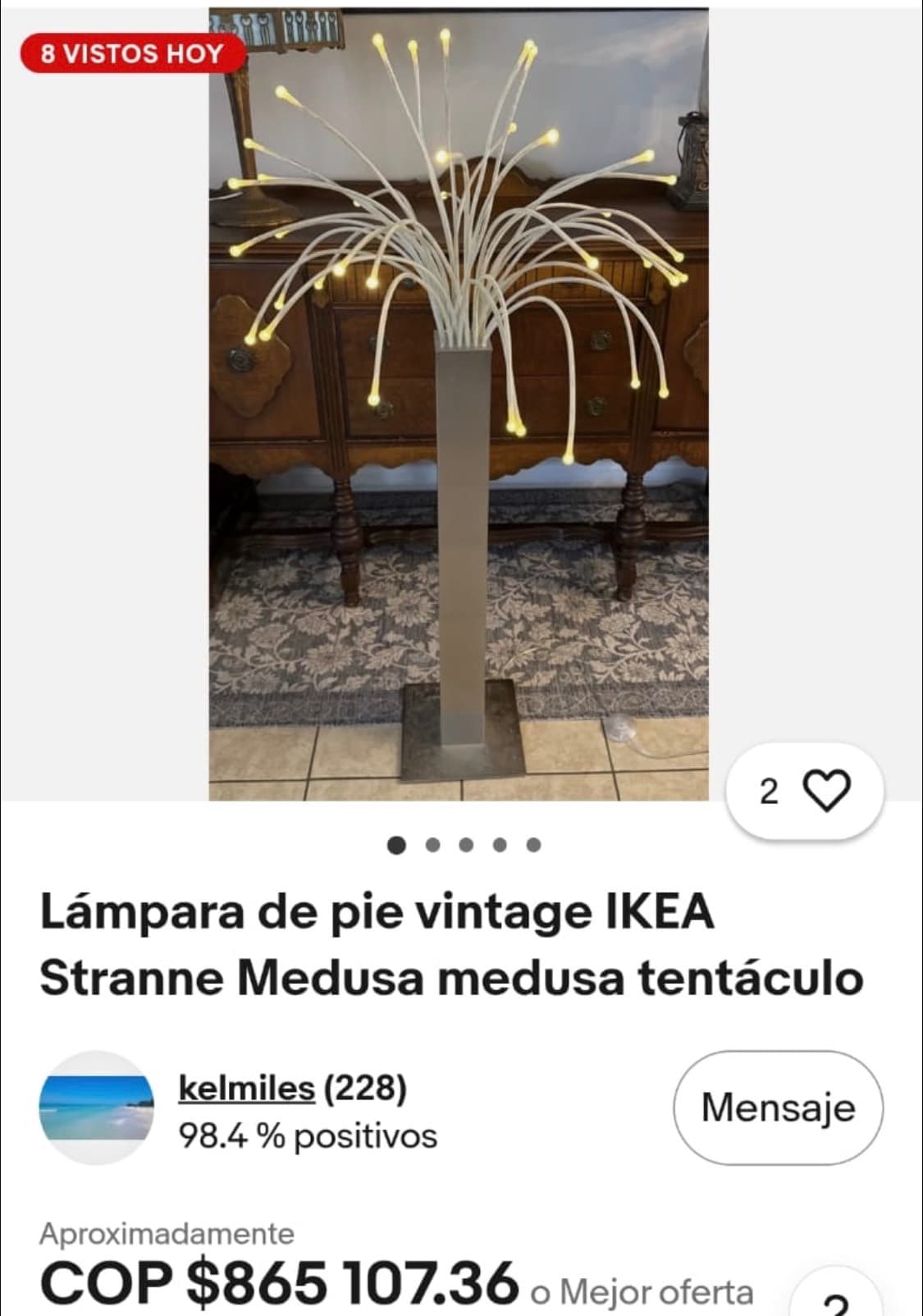 imagen de producto Lámpara medusa