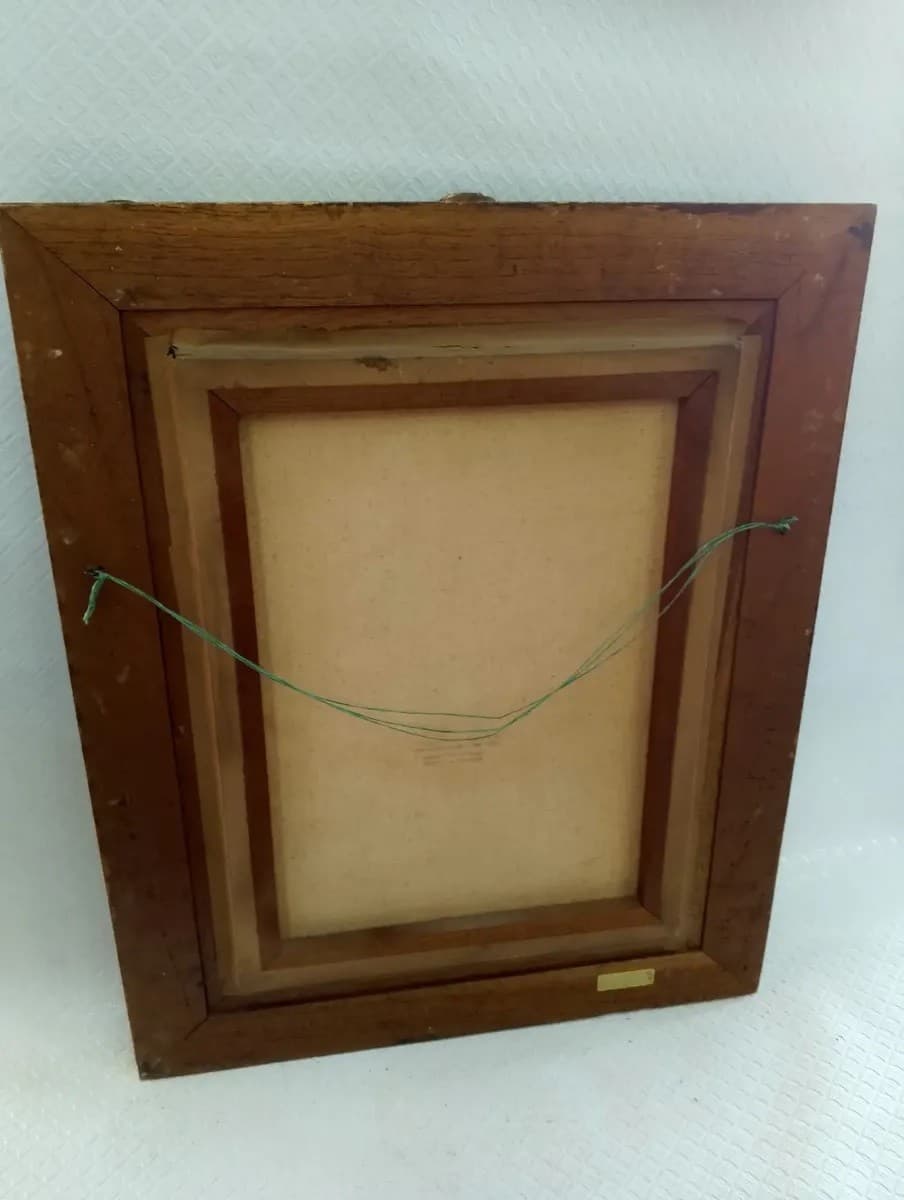 imagen de producto Cuadro Antiguo Lienzo Impreso Flautista 