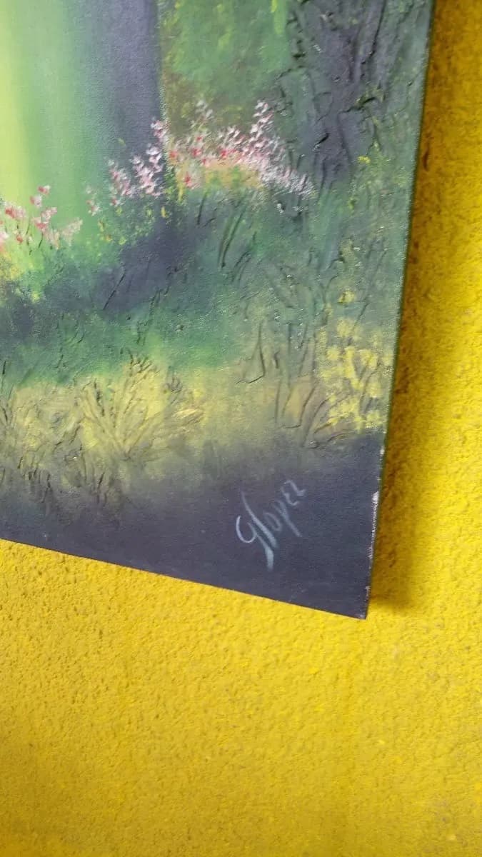 imagen de producto Cuadro Oleo Sobre Lienzo Firmado G Lopez Guaduales