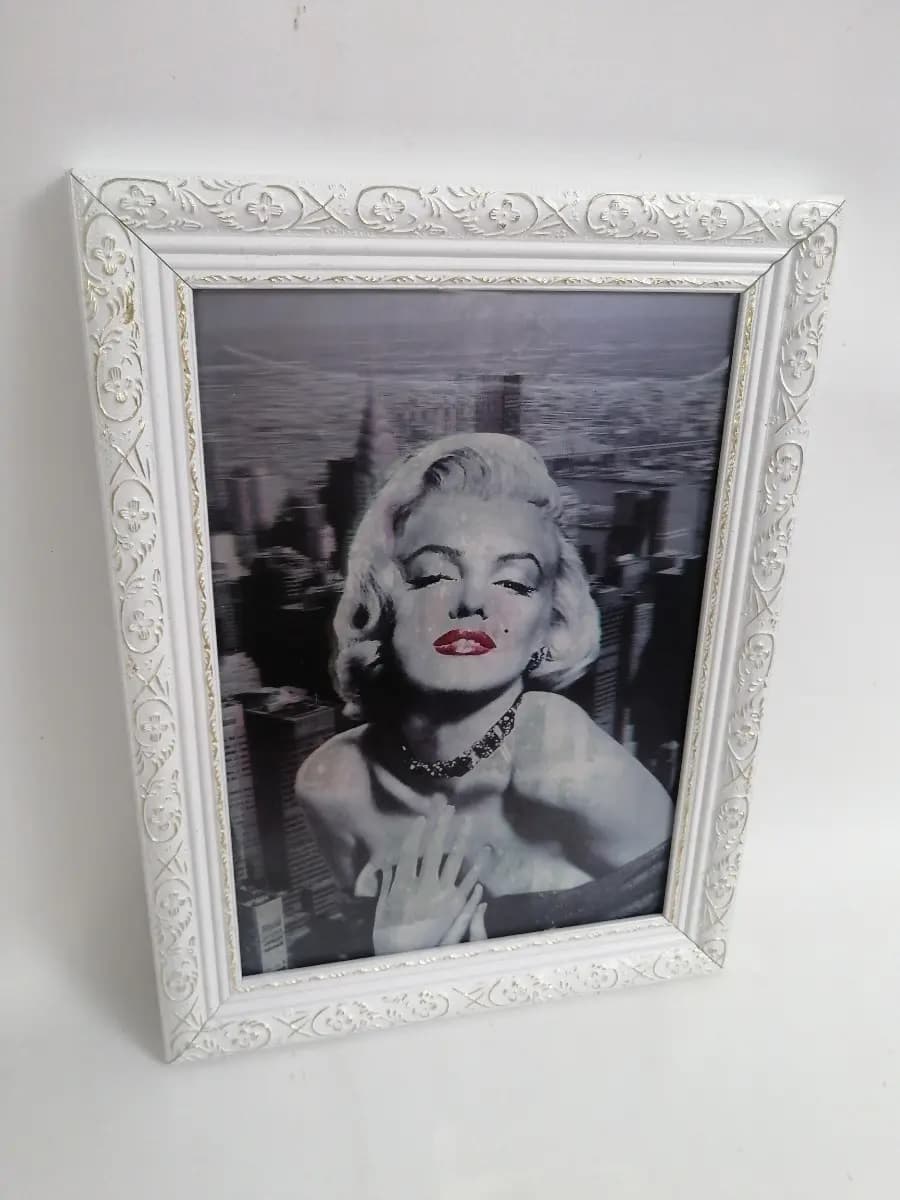imagen de producto Cuadro 3d Marilyn Monroe Retro Vintage U.s.a 