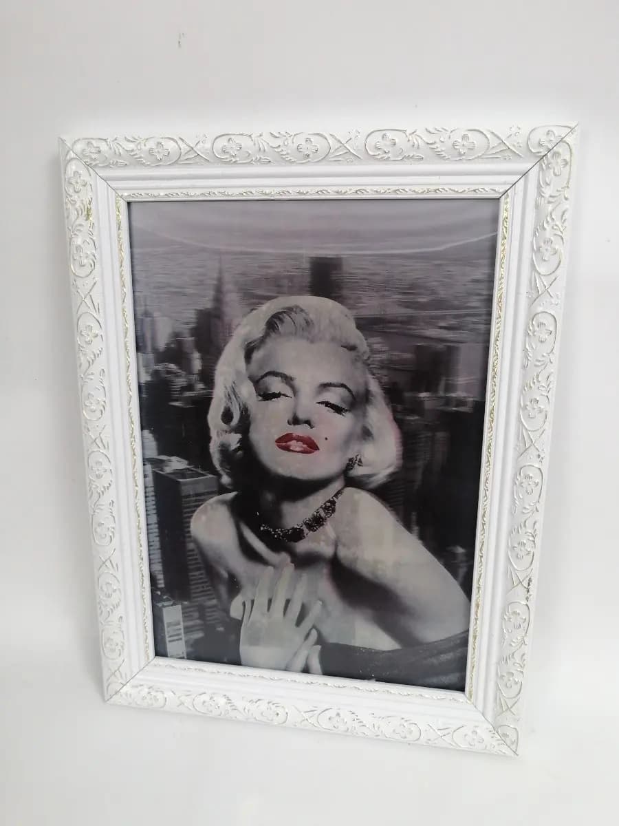 imagen de producto Cuadro 3d Marilyn Monroe Retro Vintage U.s.a 