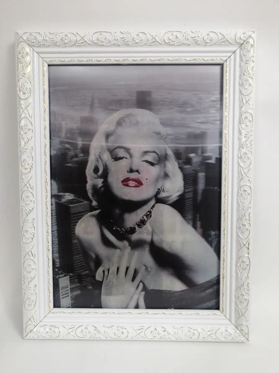 imagen de producto Cuadro 3d Marilyn Monroe Retro Vintage U.s.a 