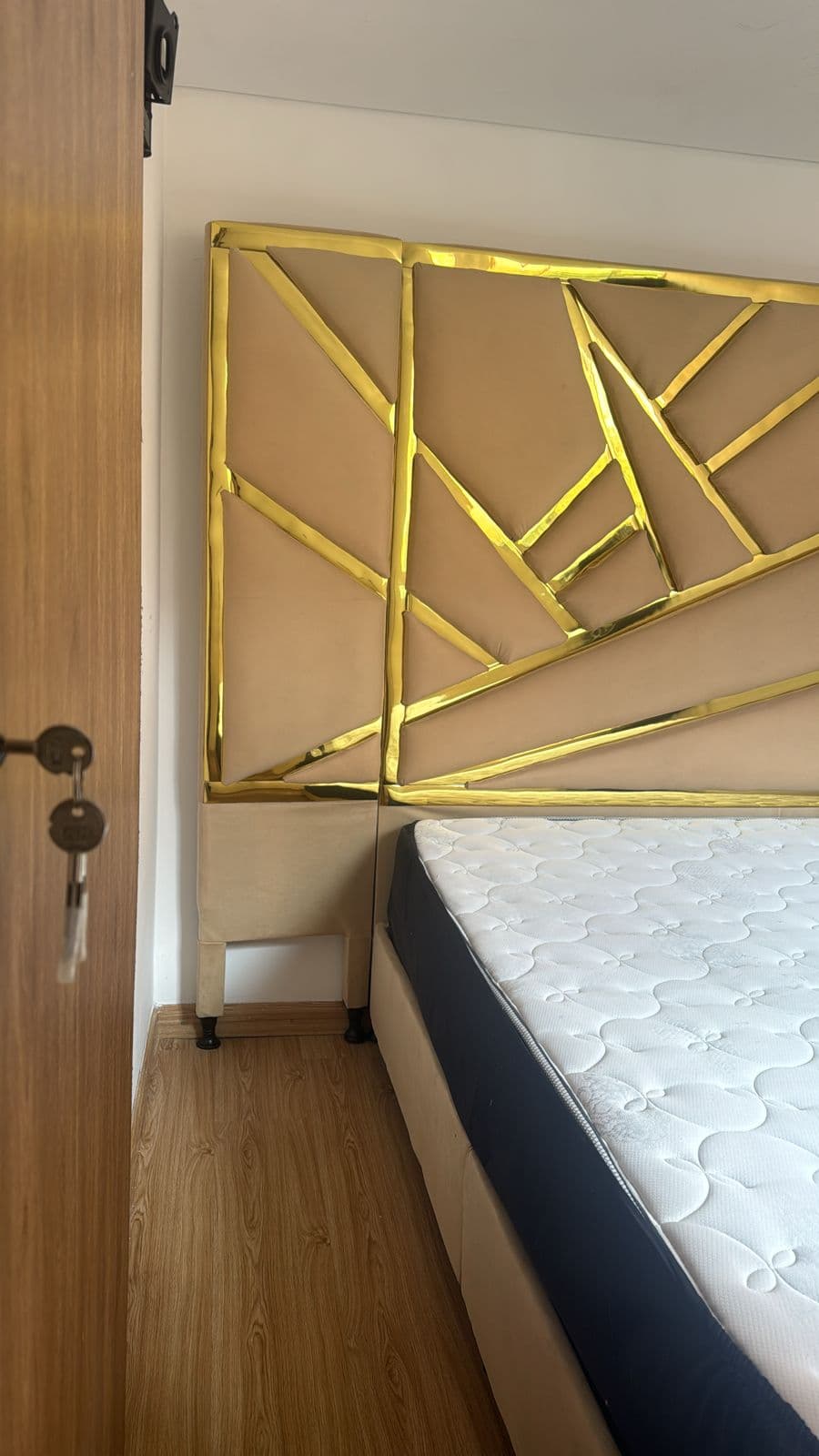 imagen de producto Base cama 2 piezas, espaldar 3 modulares