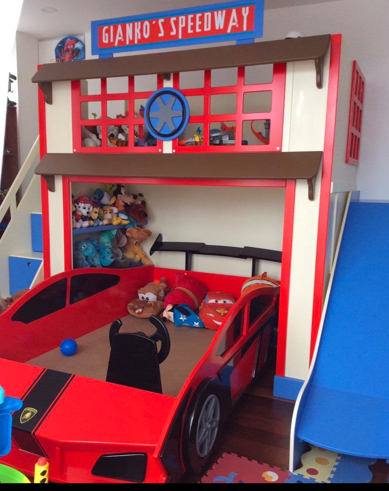 imagen de producto Cama carro 2 pisos 1 piso cama 2 piso 