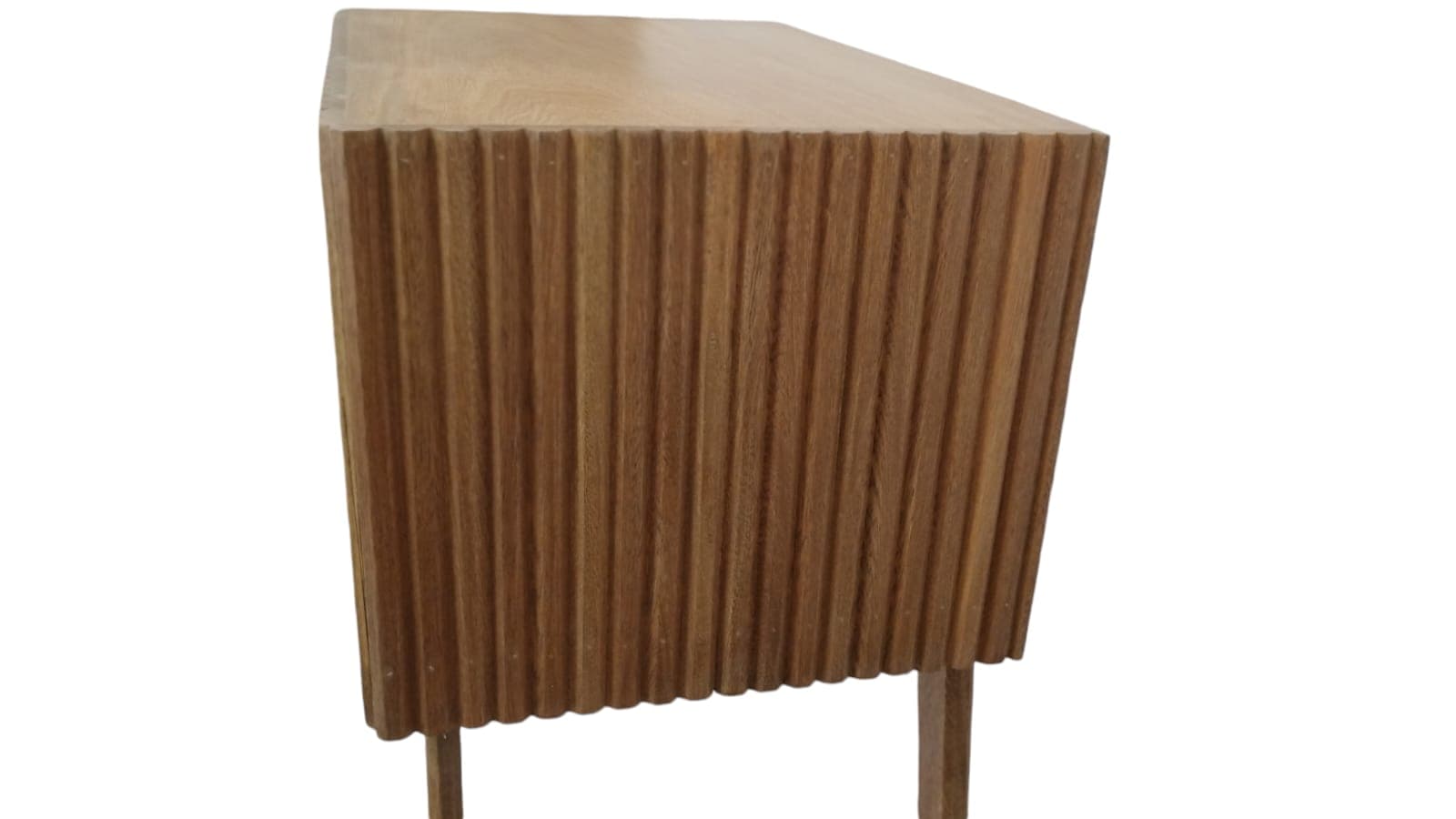 imagen de producto Mesa de Noche en Blanco y Roble Natural
