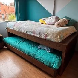 imagen de producto Cama con Nido con Colchón y Colchoneta