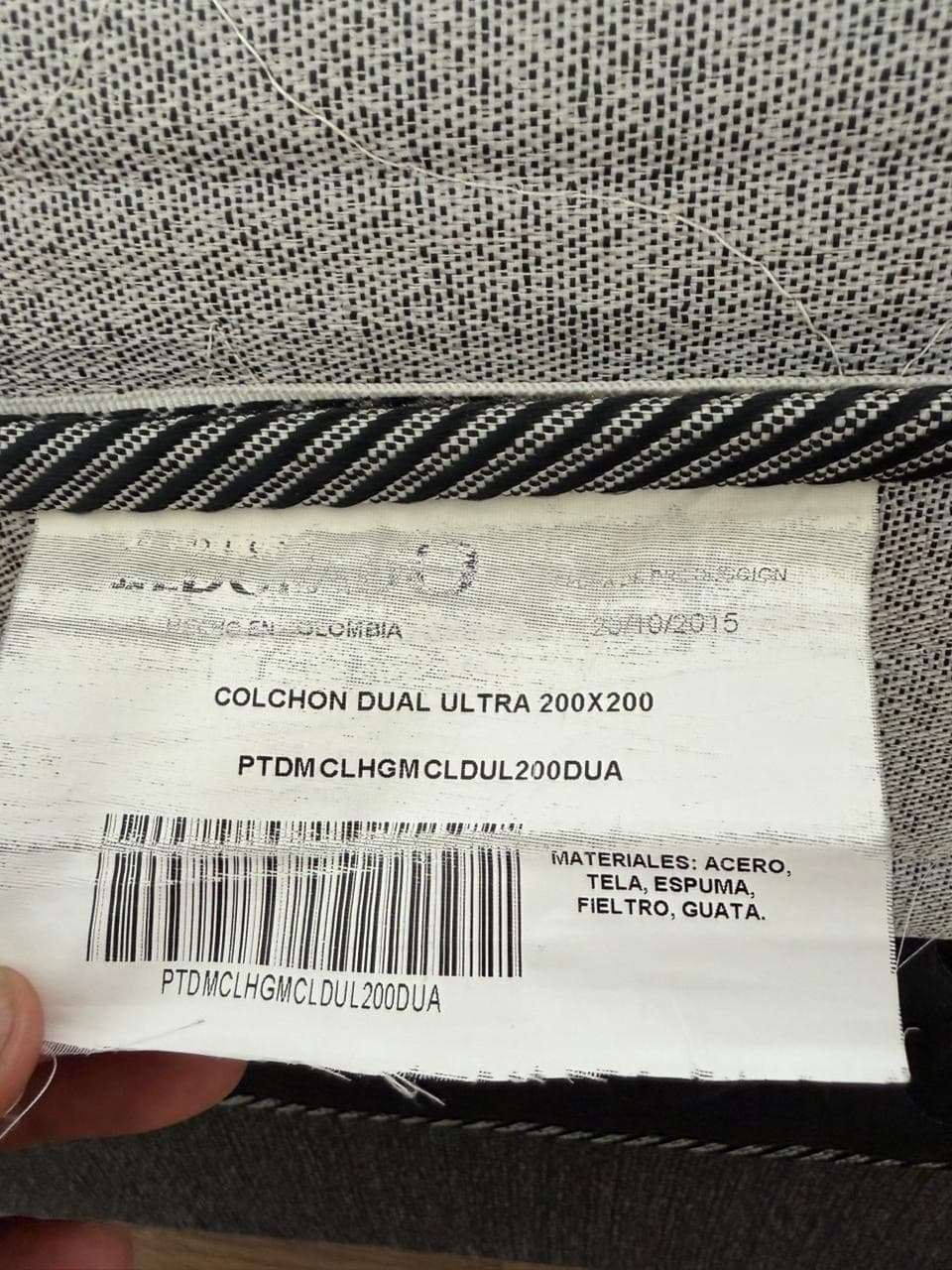 imagen de producto Base cama con colchón king