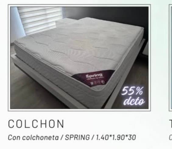 imagen de producto Cama con colchón