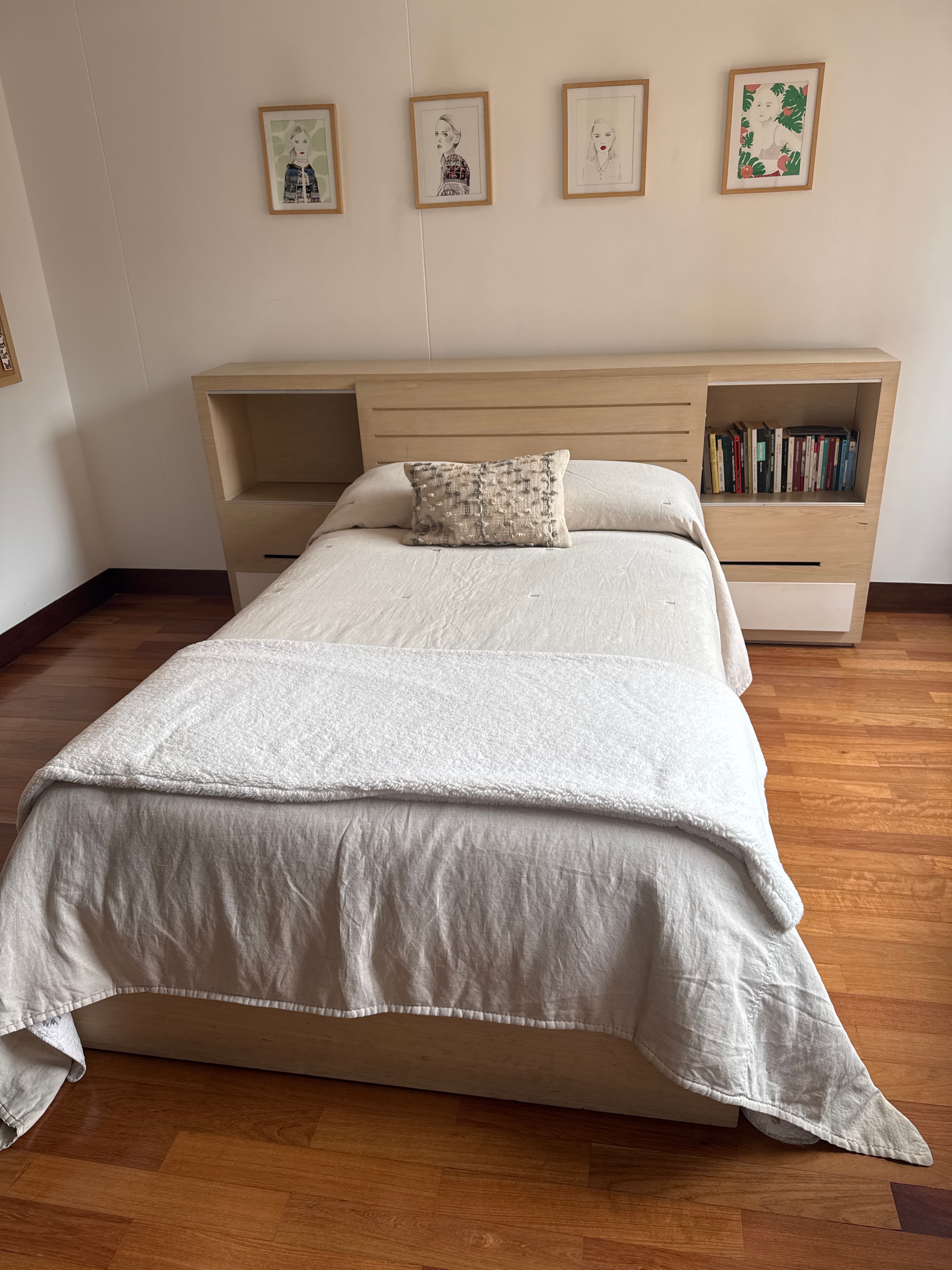 imagen de producto Cama nido con colchones y cajones