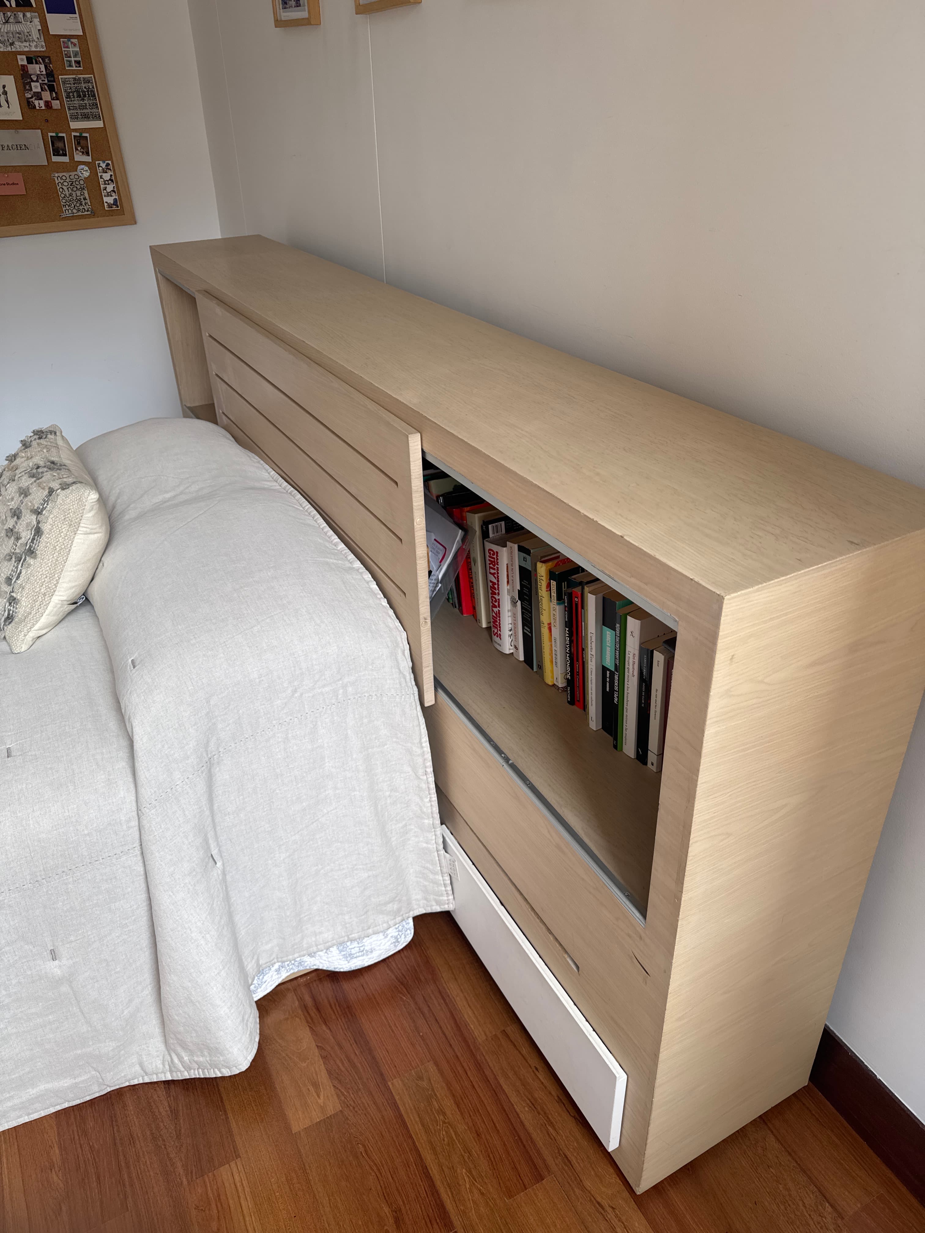 imagen de producto Cama nido con colchones y cajones