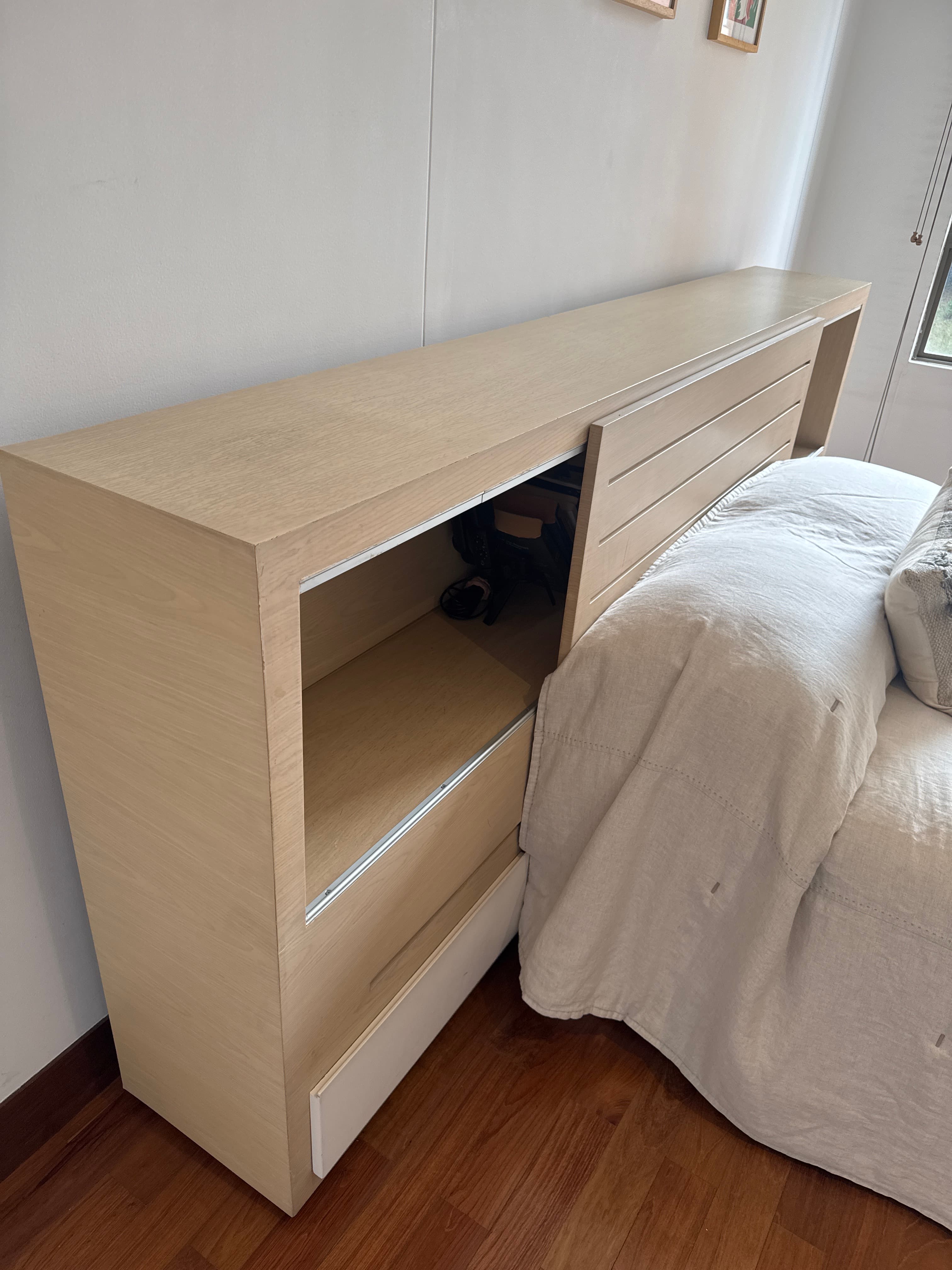 imagen de producto Cama nido con colchones y cajones