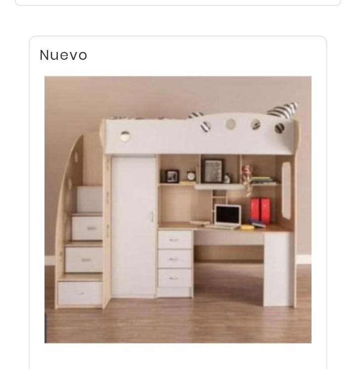 imagen de producto Multifuncional cama, escritorio cajones