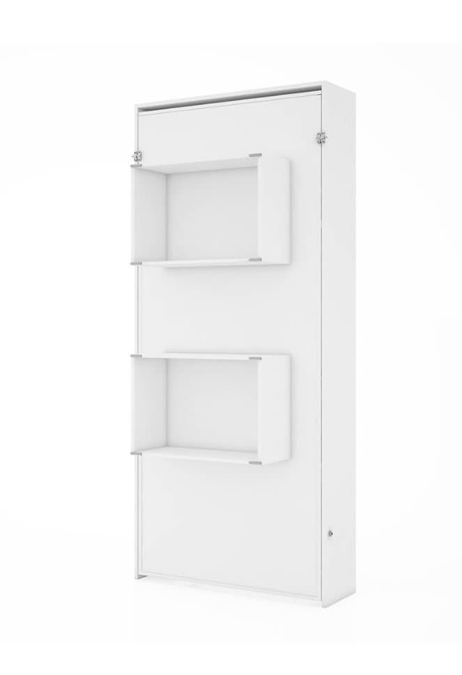 imagen de producto Cama sencilla plegable blanca, incluye colchón