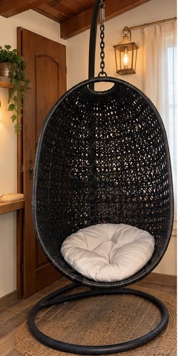 imagen de producto Silla huevo colgante
