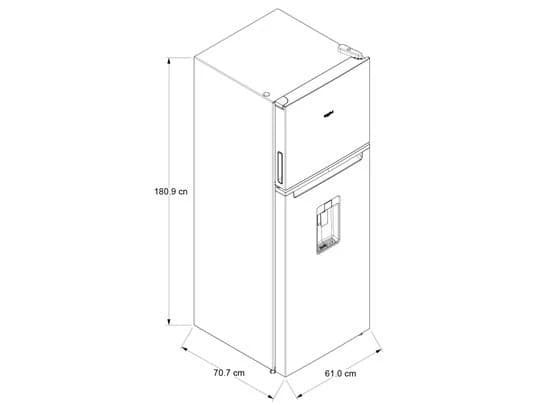 imagen de producto Nevera whirlpool 393L energy saver