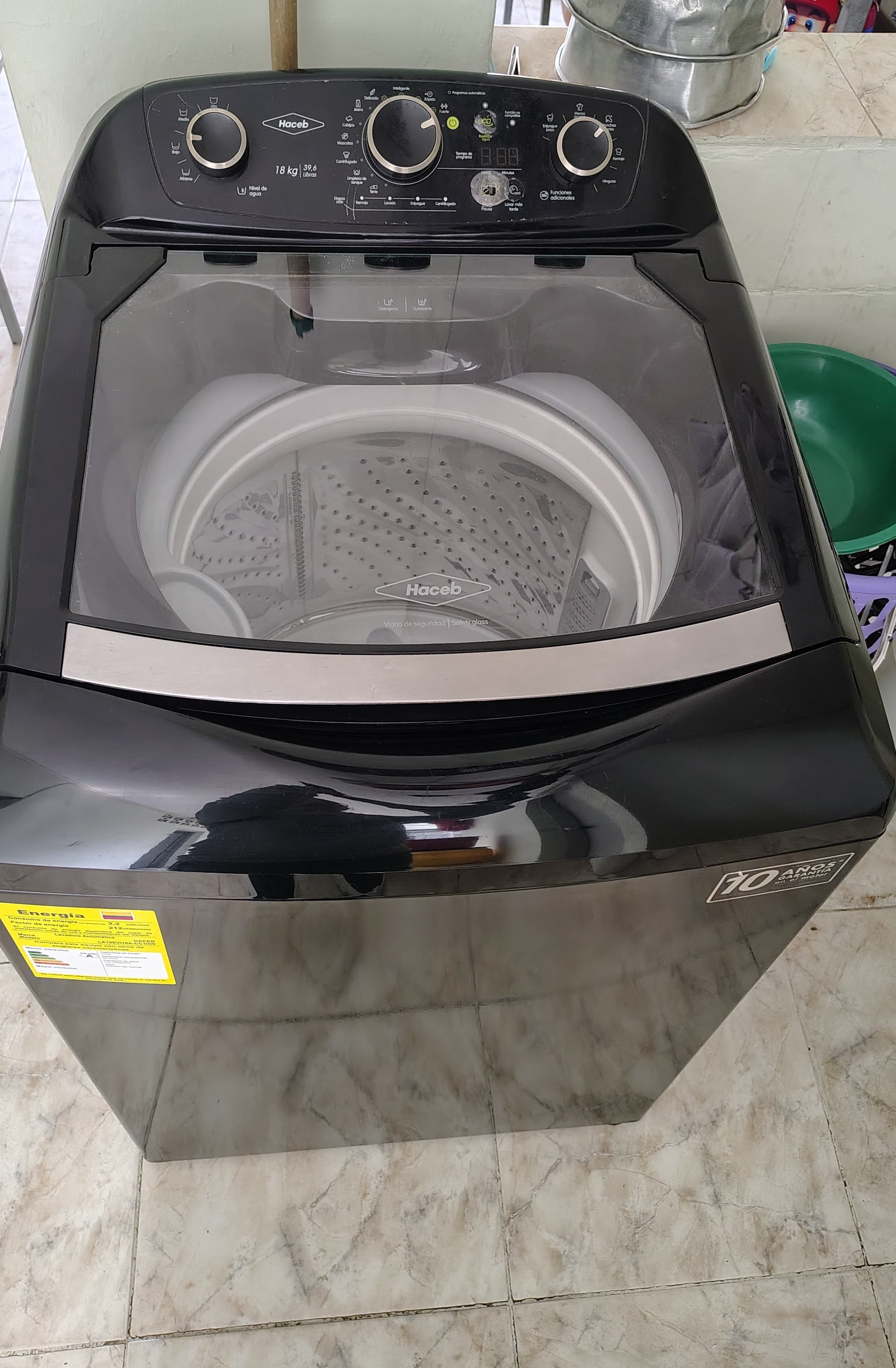 imagen de producto Lavadora Haceb 18kg