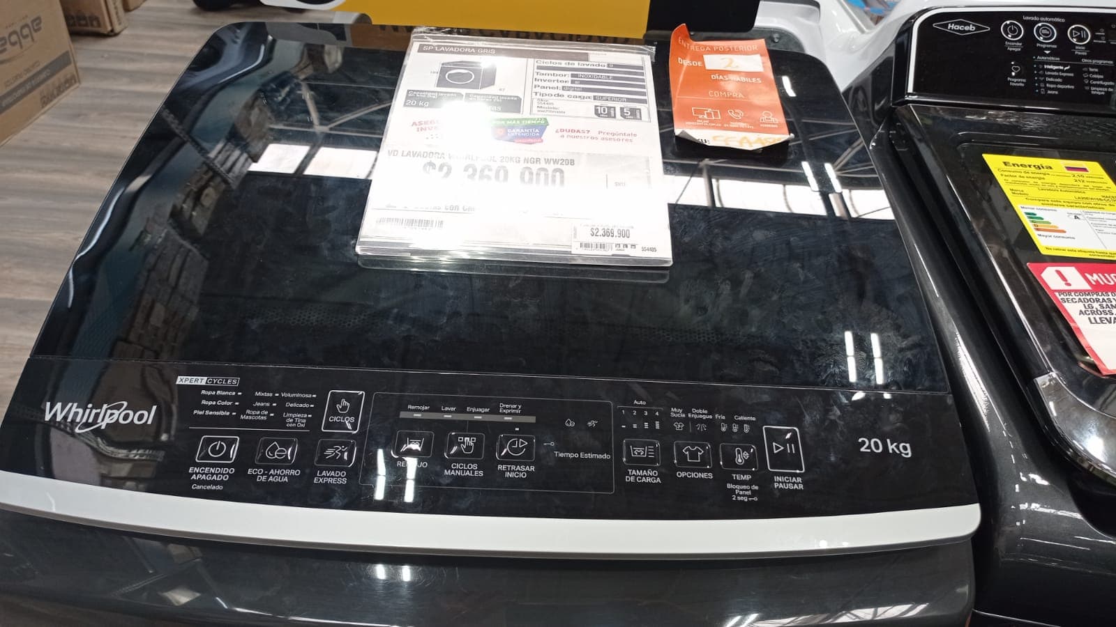 imagen de producto Lavadora 20kg