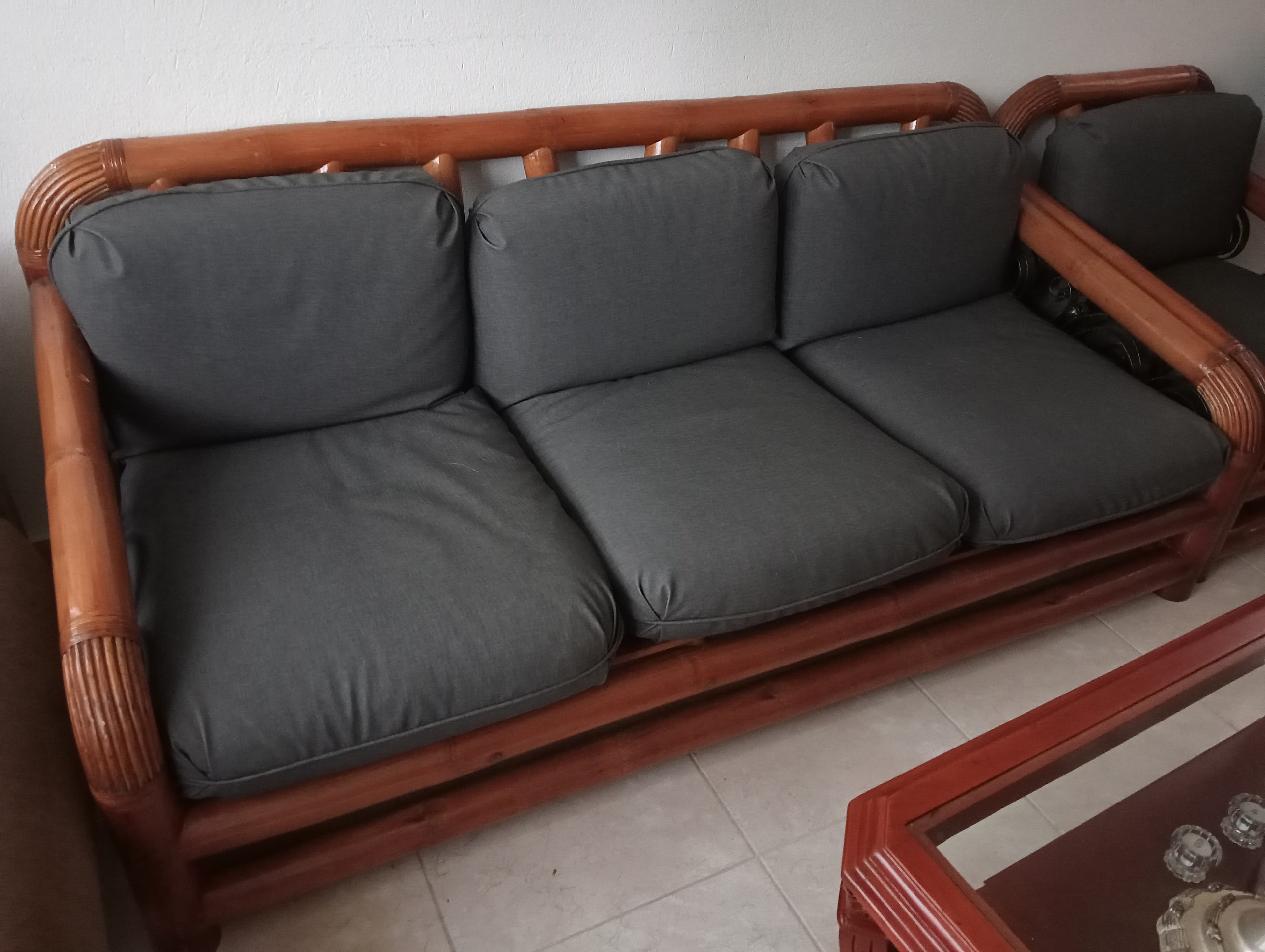 imagen de producto Juego de sala en guadua