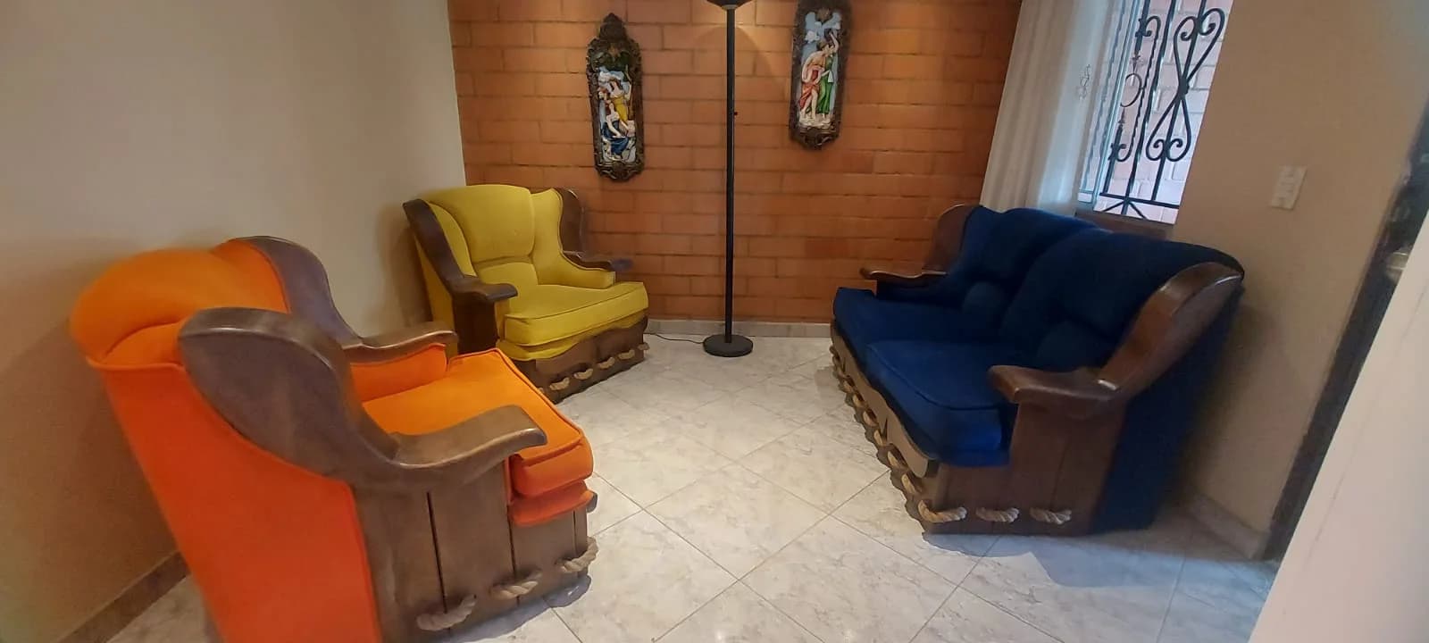 imagen de producto Sala en madera rústica