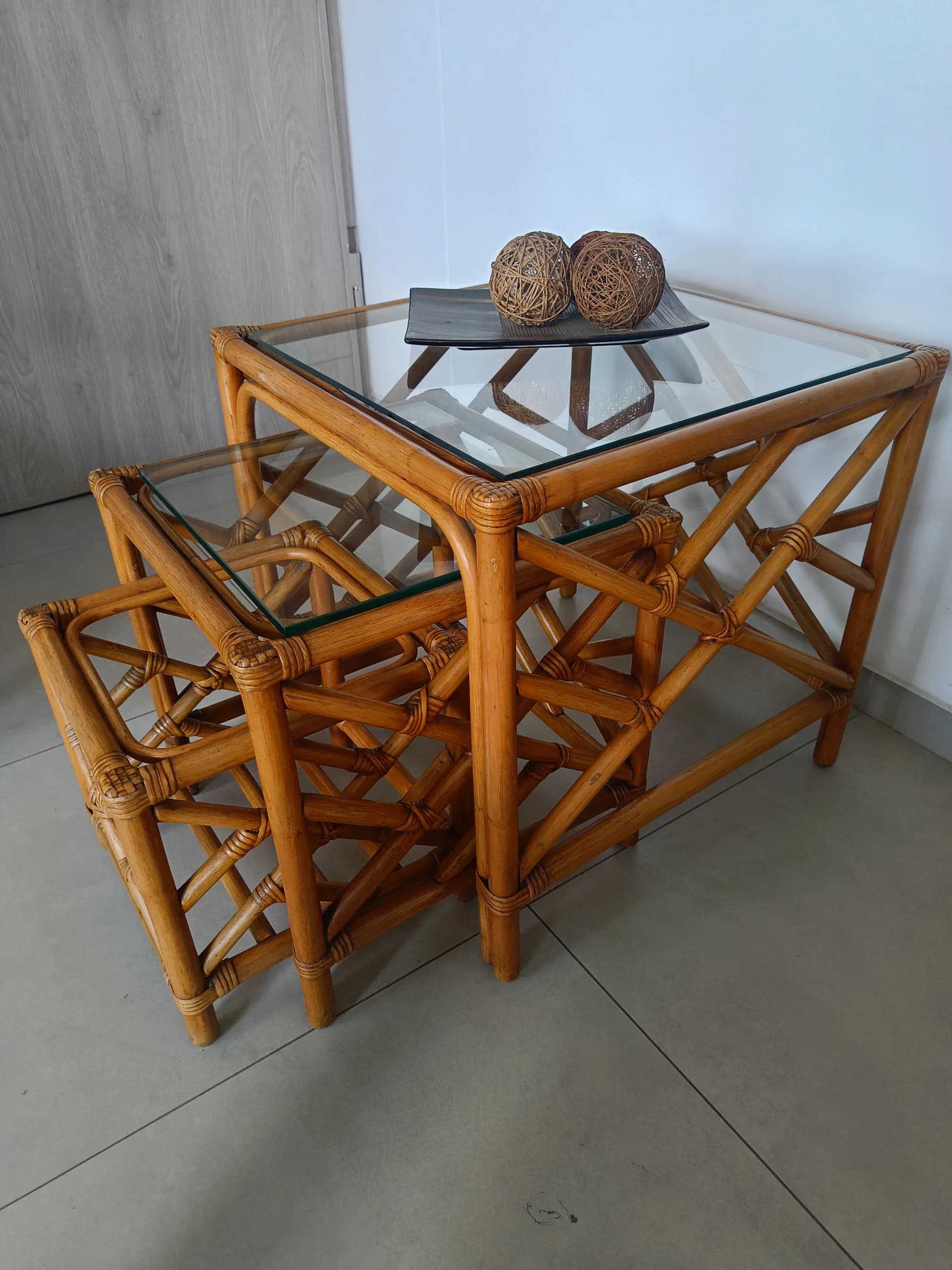 imagen de producto Juego de sala completo en bambú