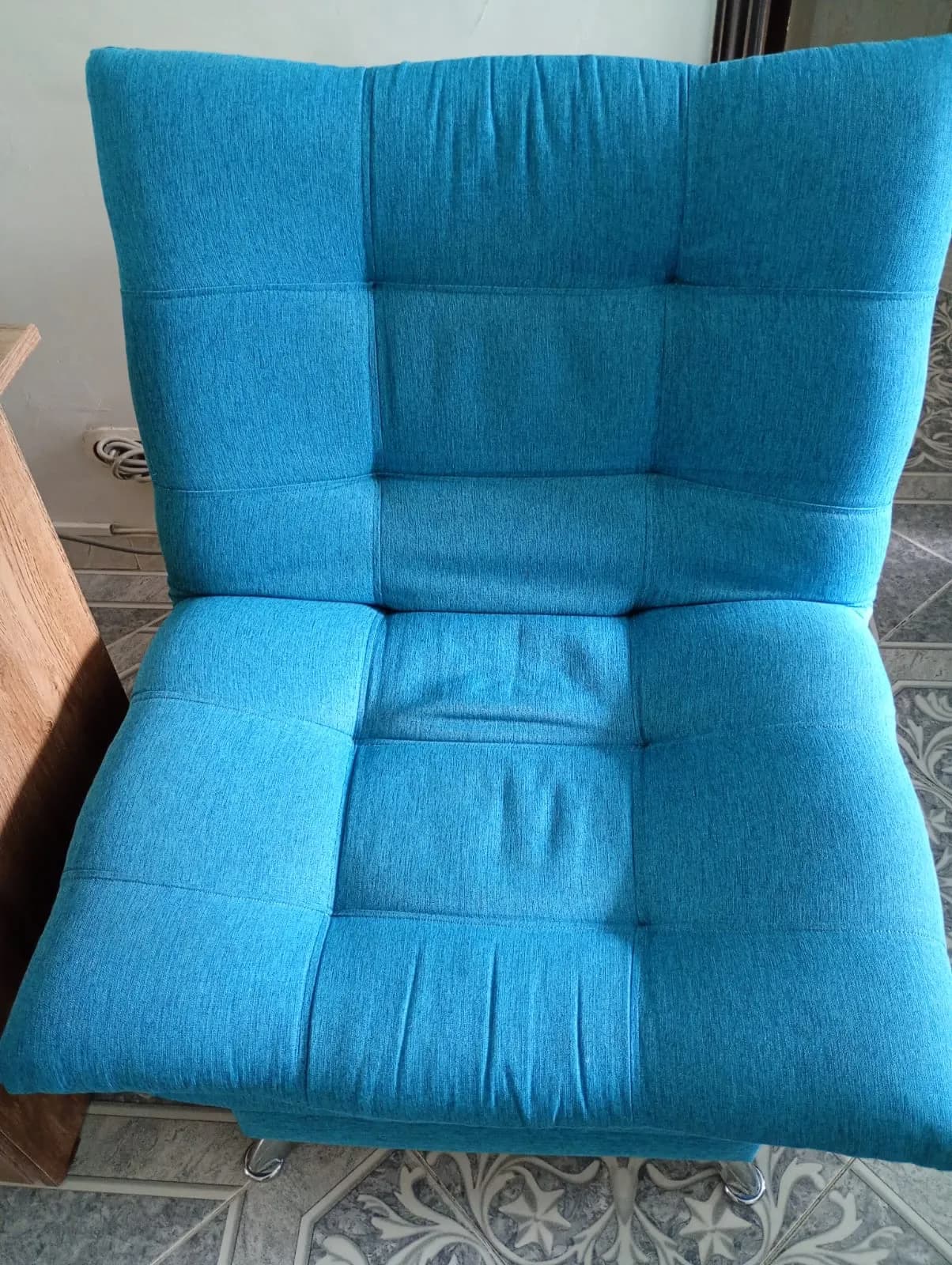 imagen de producto Juego de sala azul 5 puestos.