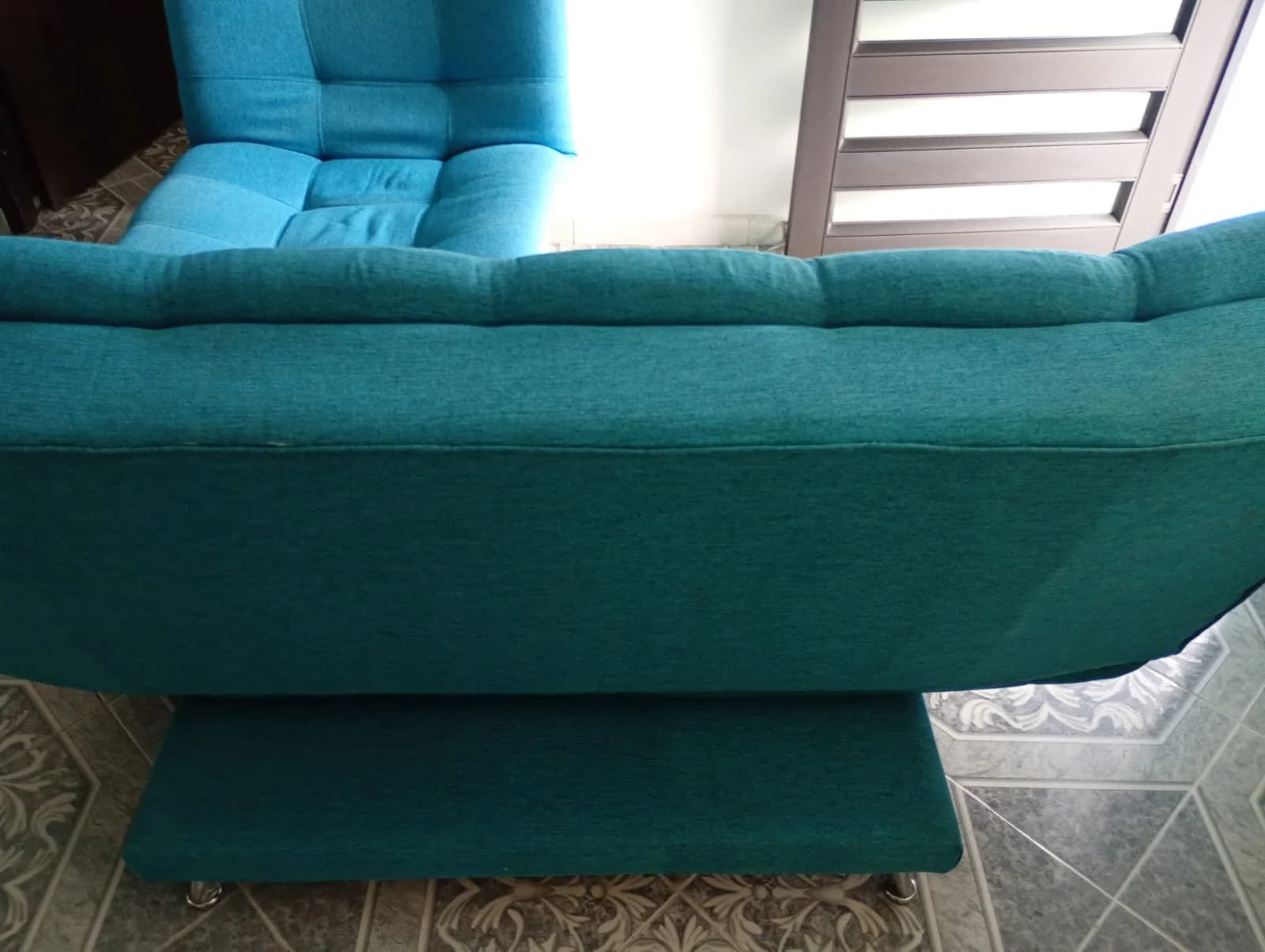 imagen de producto Juego de sala azul 5 puestos.