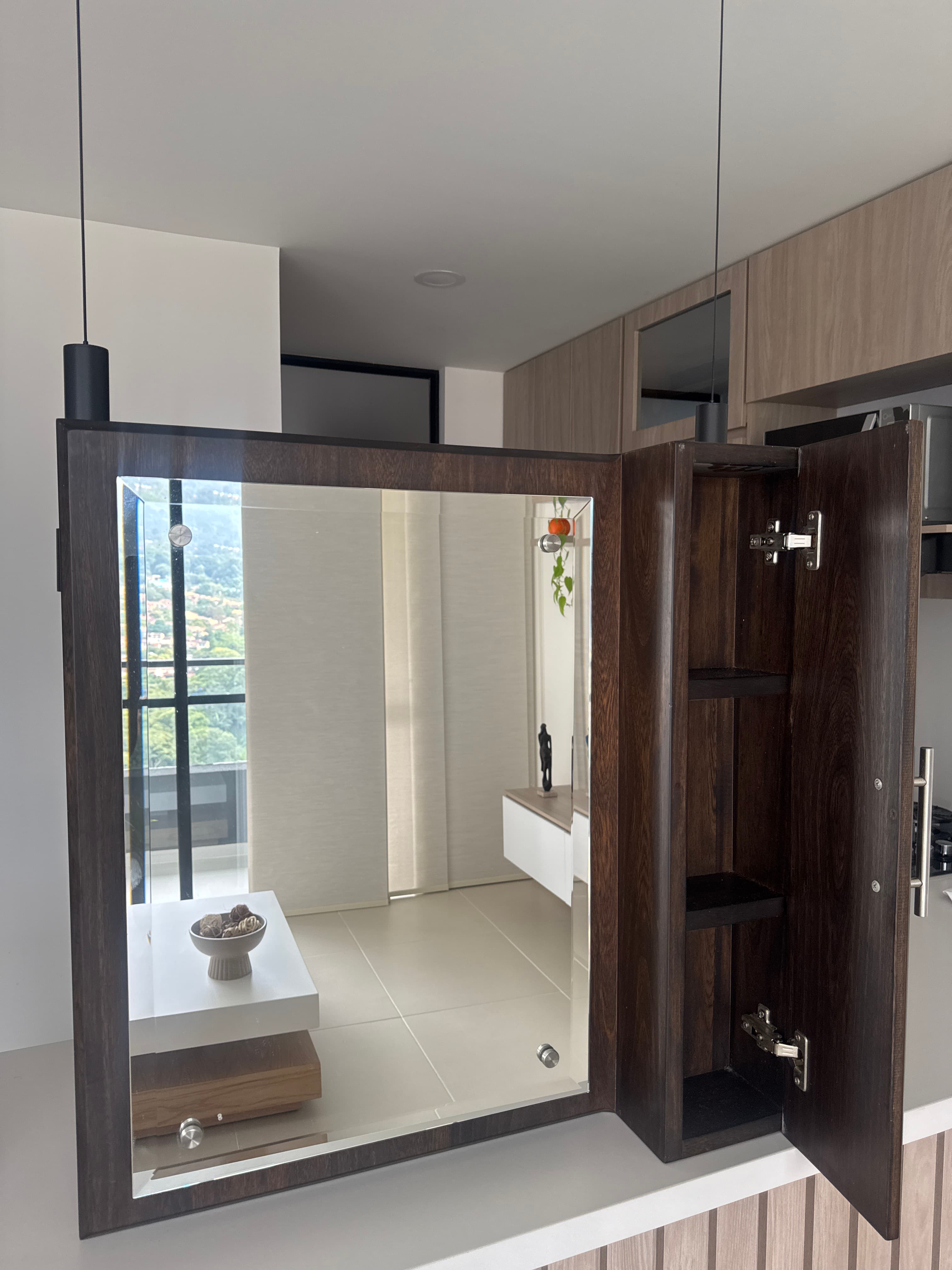 imagen de producto Espejo de baño organizador