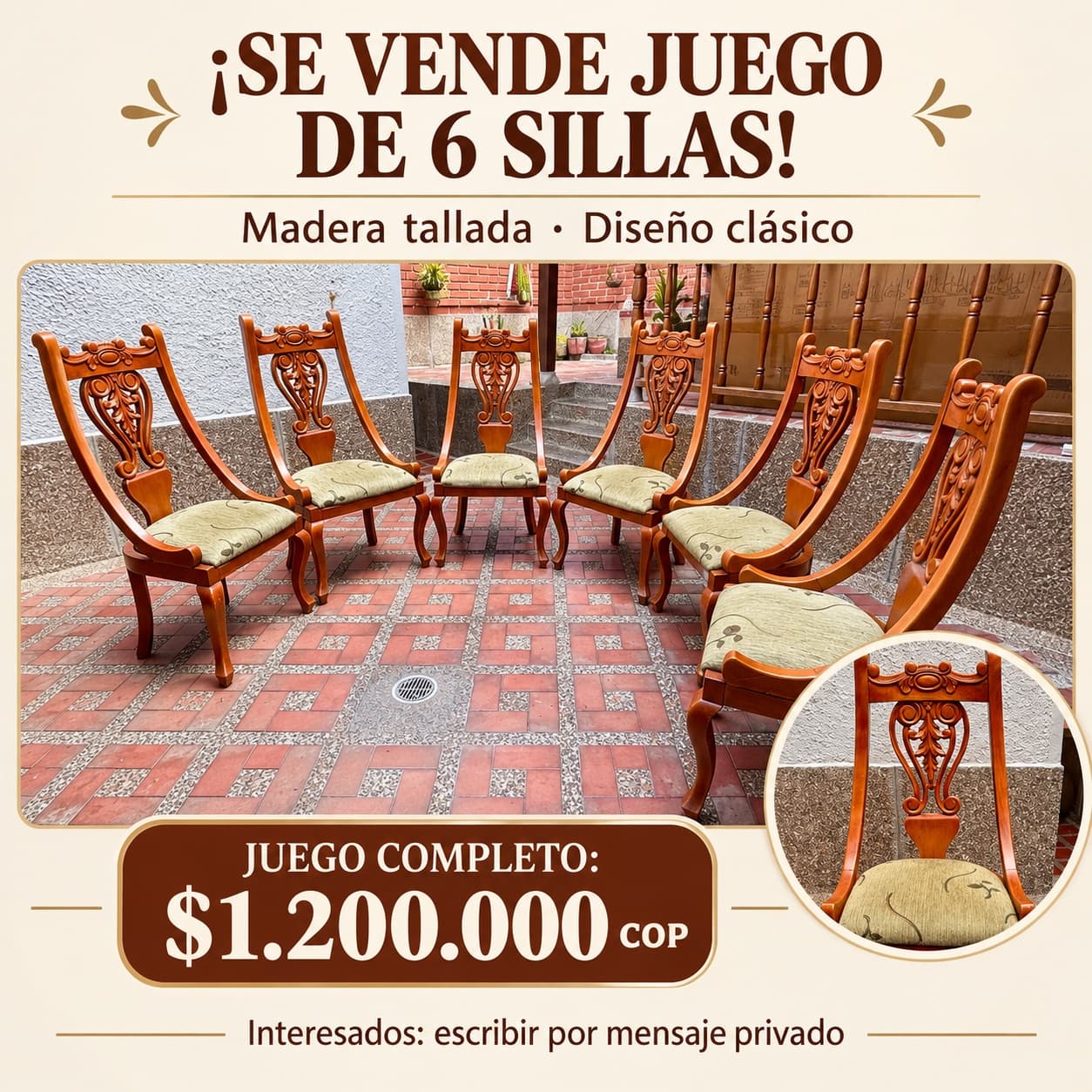 imagen de producto Sillas de comedor