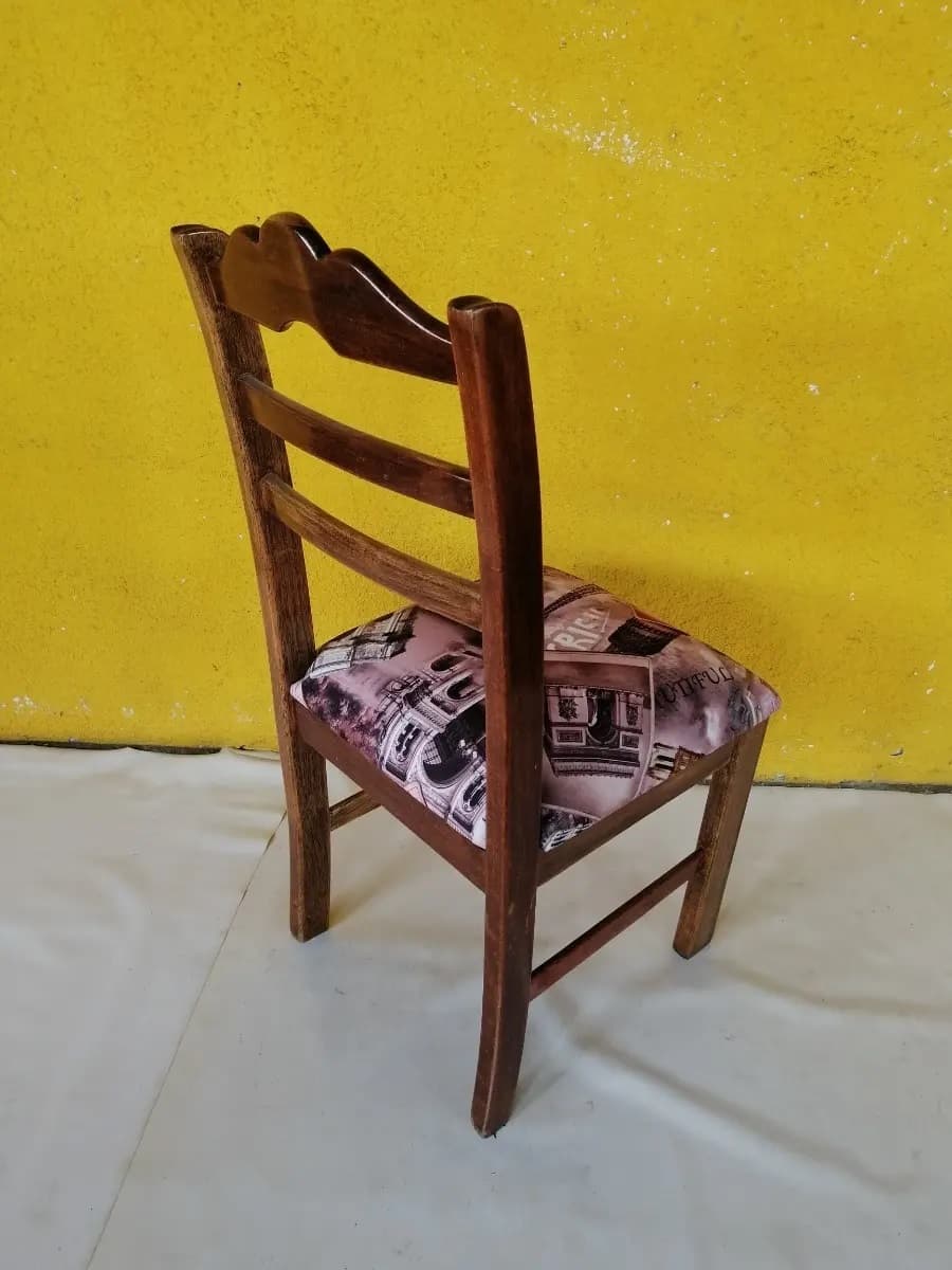 imagen de producto Silla Antigua Italy 1950 En Cedro
