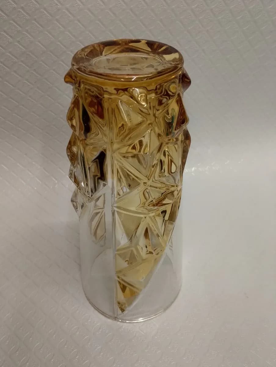 imagen de producto Florero Antiguo Cristal Murano Ambar