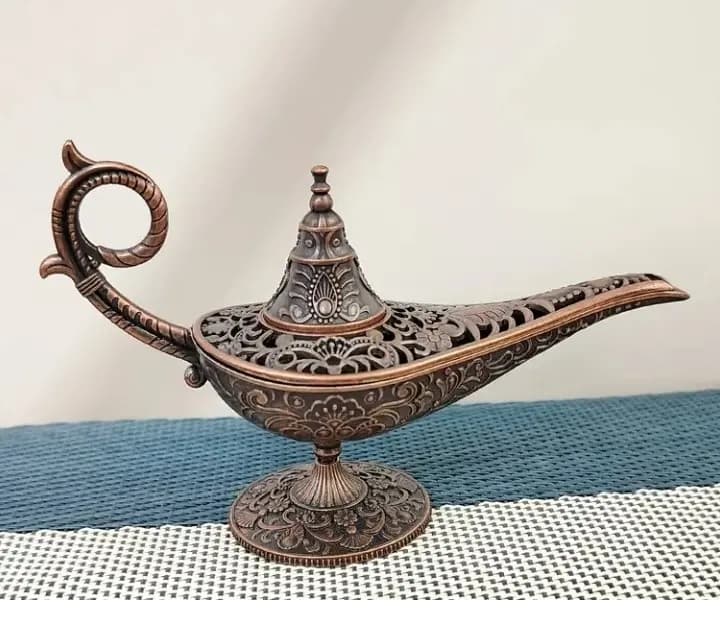imagen de producto Lampara Aladino Cobre Para Incienso
