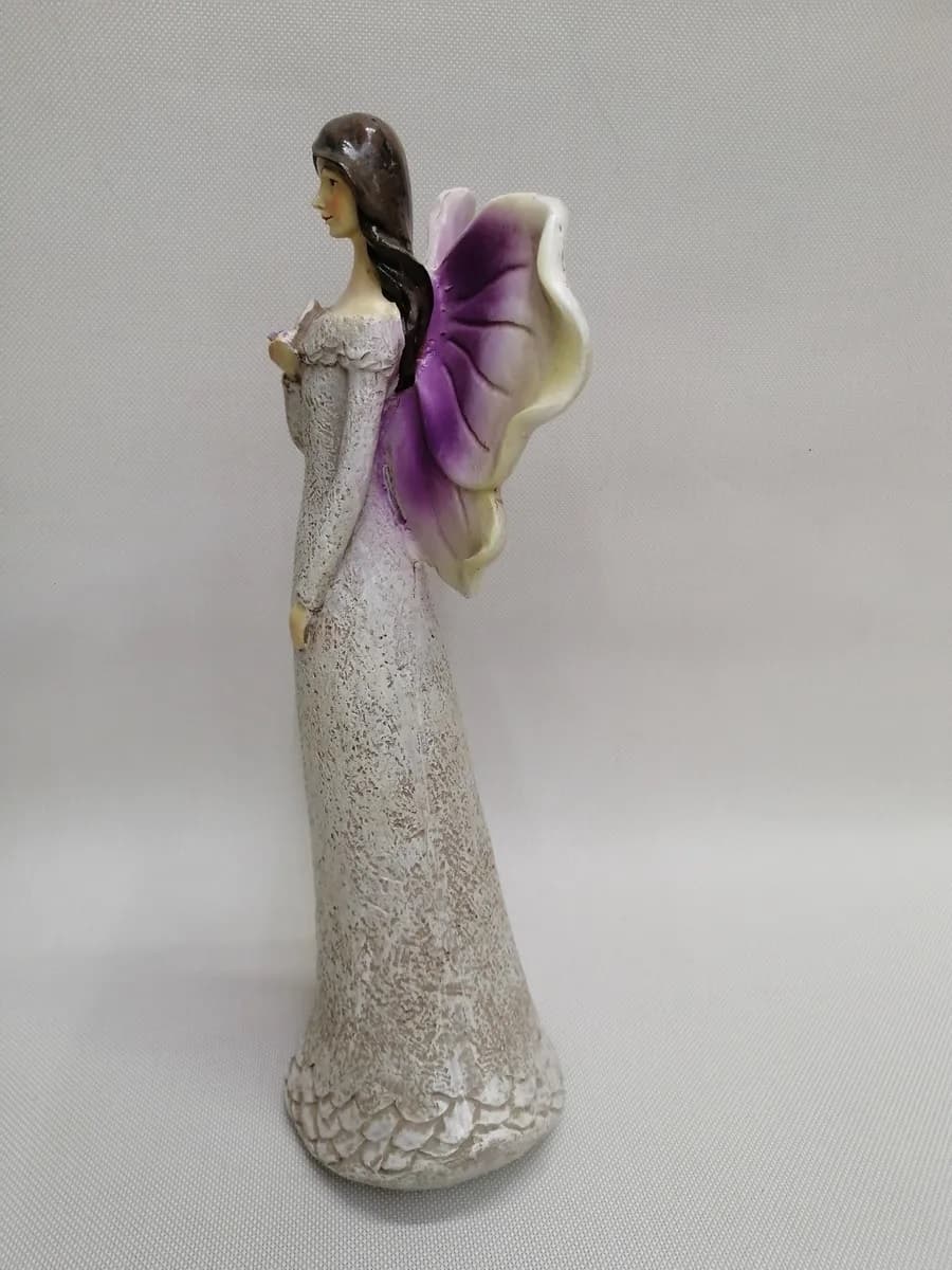 imagen de producto Escultura Italy Marmolina Y Oleo Hada