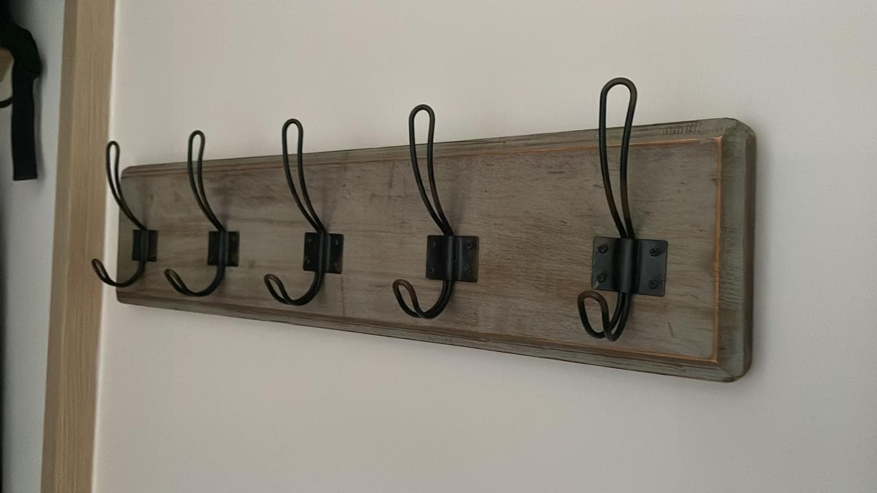 imagen de producto Perchero en Madera y hierro