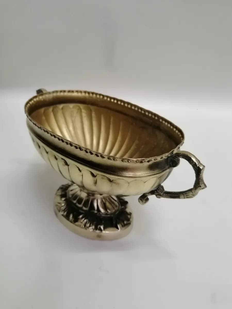 imagen de producto Frutero Deco Pequeño Antiguo En Bronce