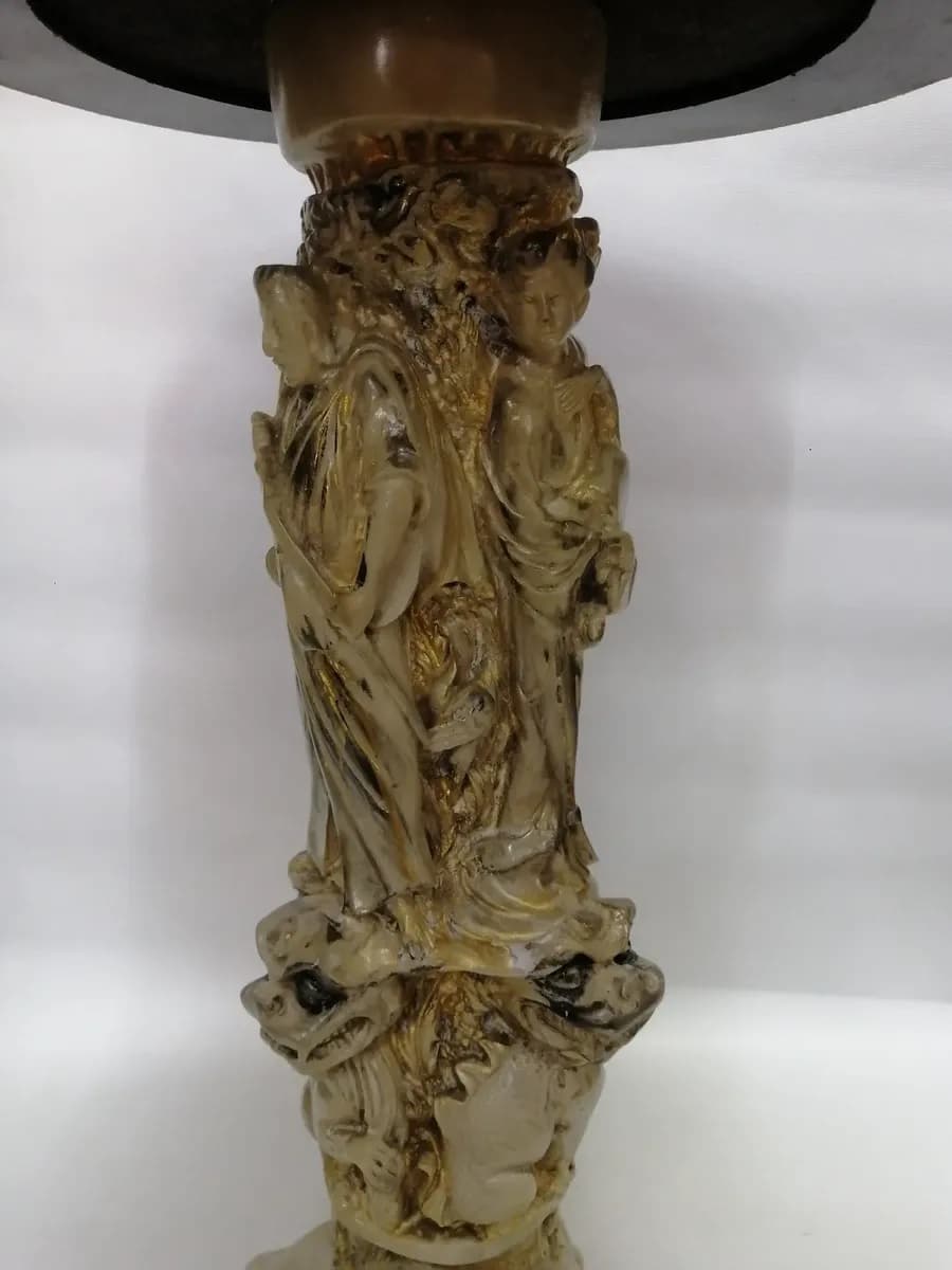 imagen de producto Columna Italy Marmolina Oleo Y Madera