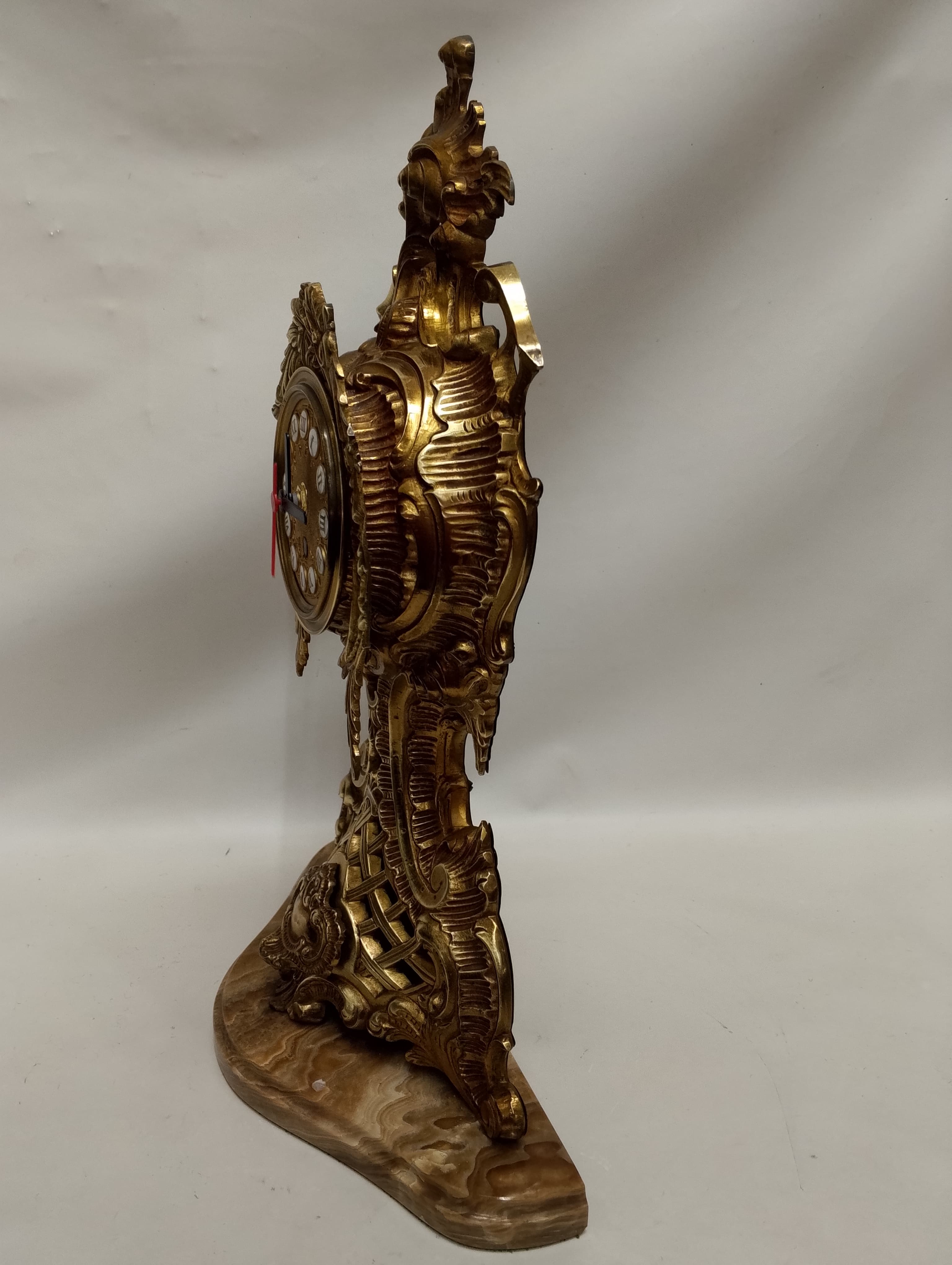 imagen de producto RELOJ FRANCES ROCOCO BRONCE Y MARMOL